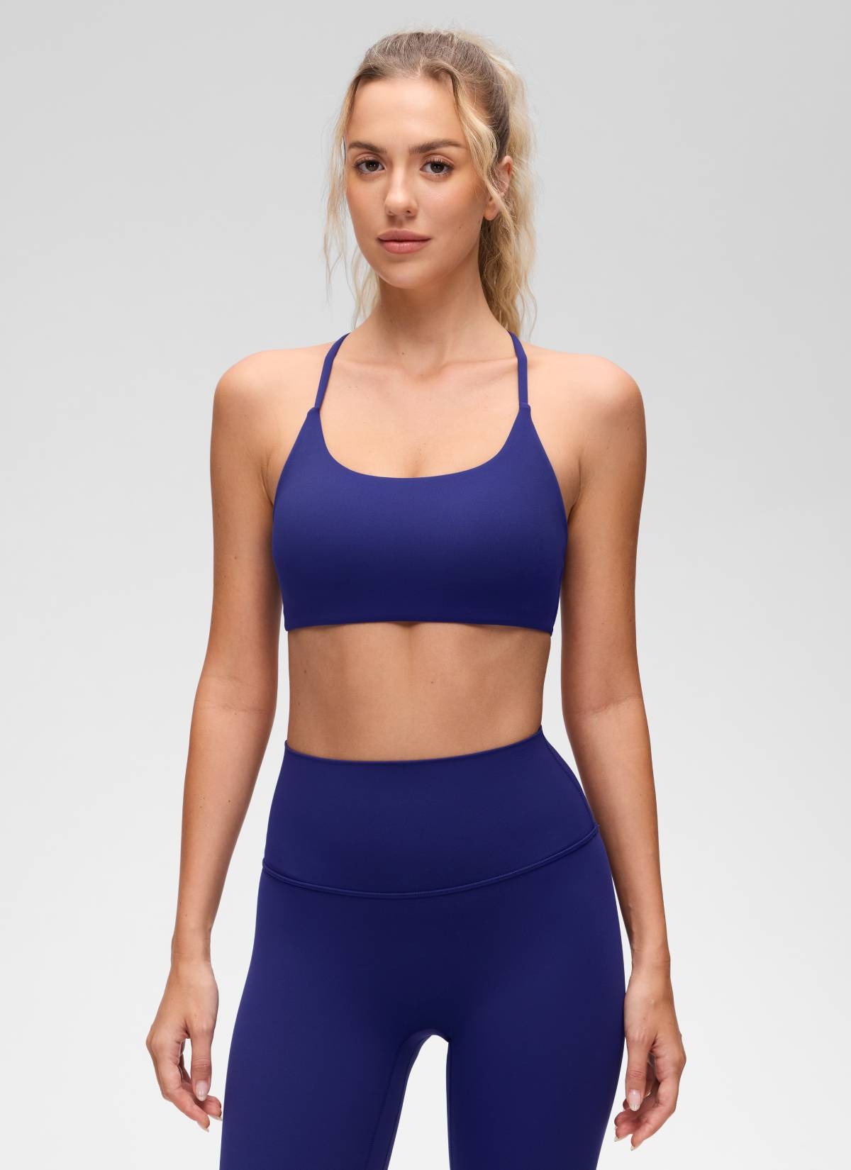 Butterluxe Twist Cross Back Sports Bra