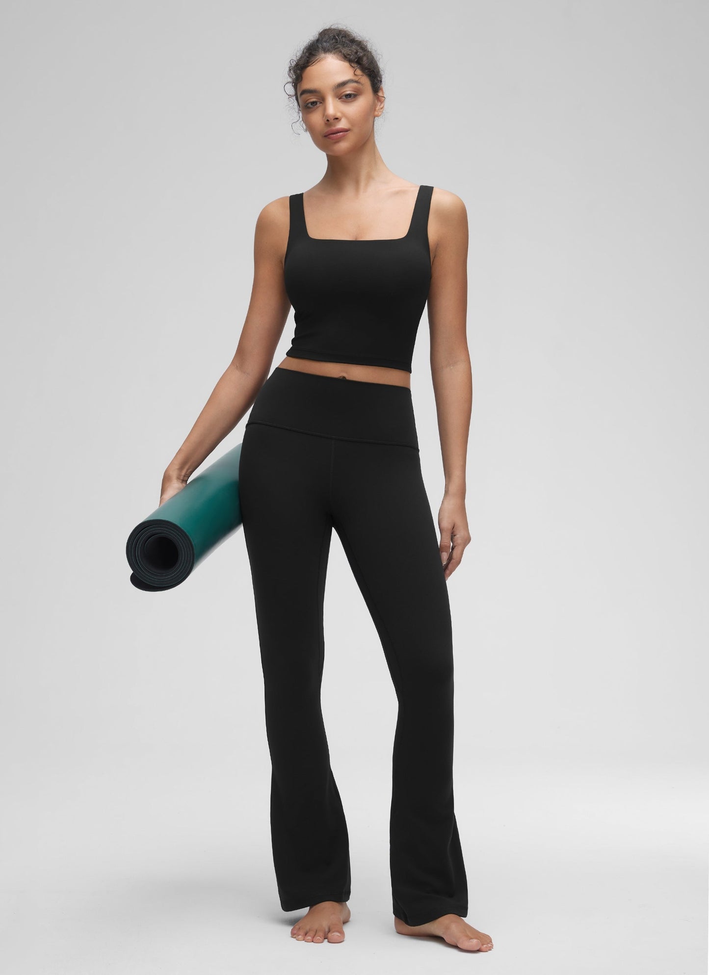 Butterluxe Square Neck Built in Bra Tank