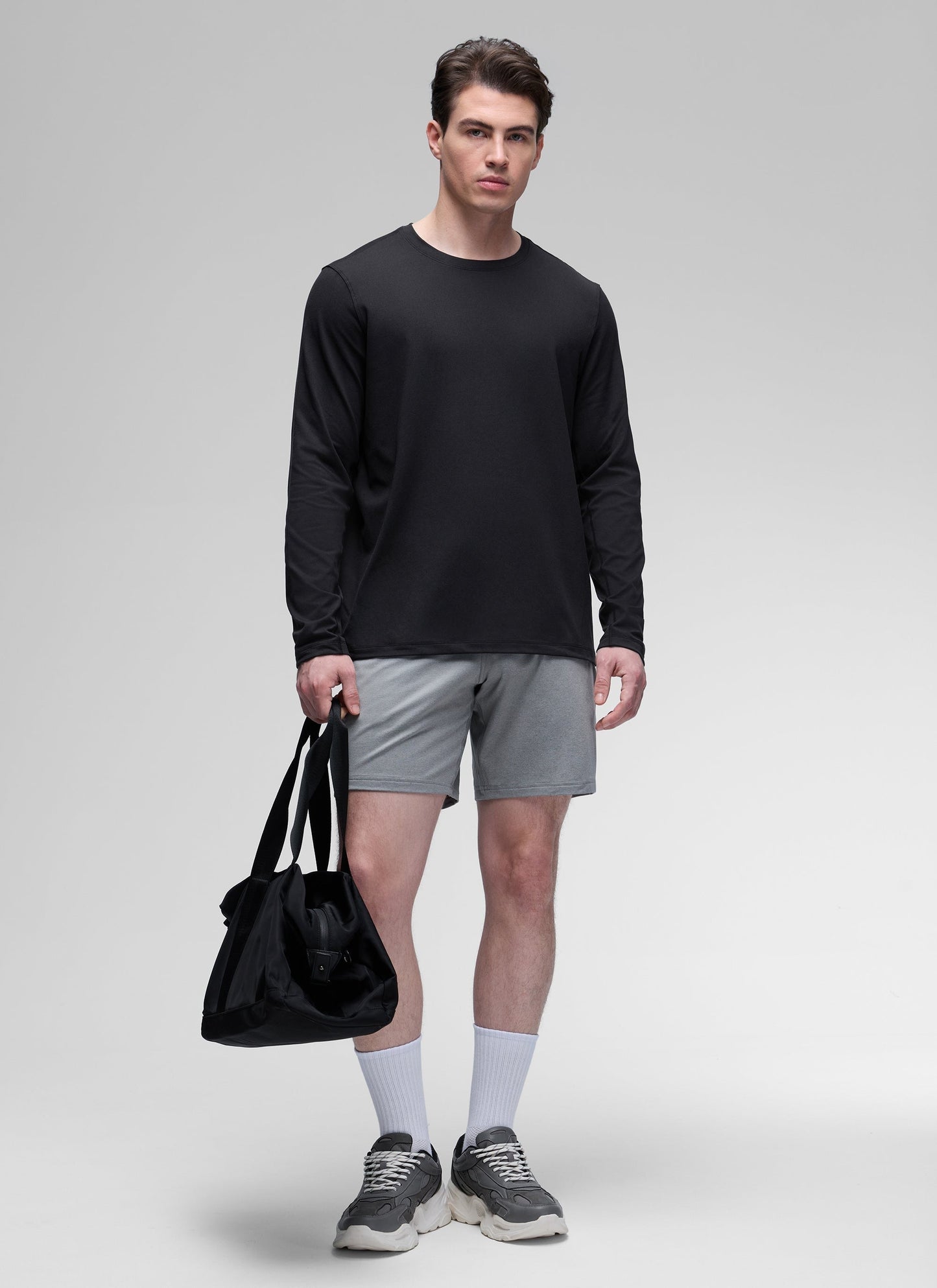 Cloud Jersey Crewneck Long Sleeve Shirts