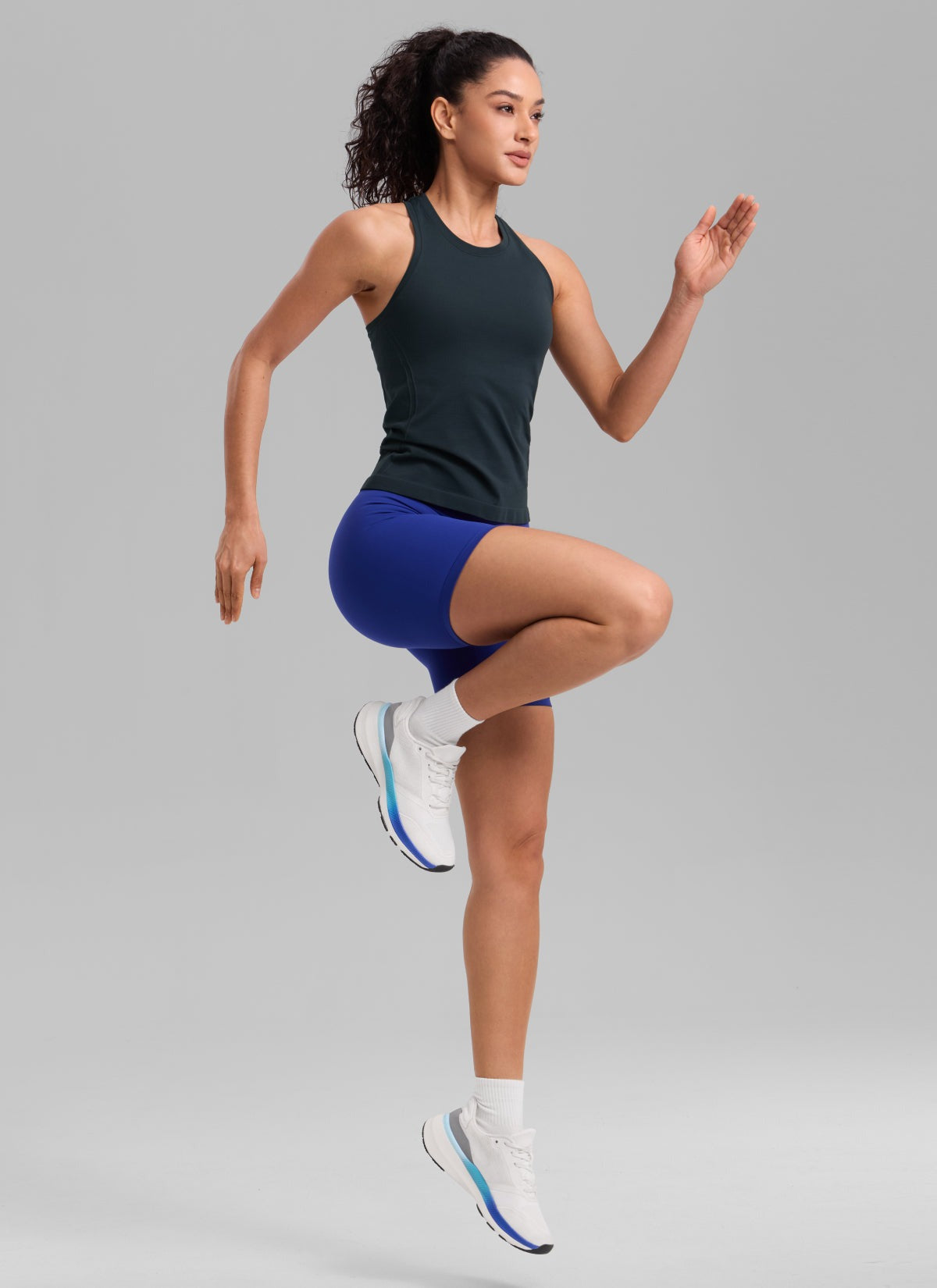 Seamless Crewneck Racerback Tank