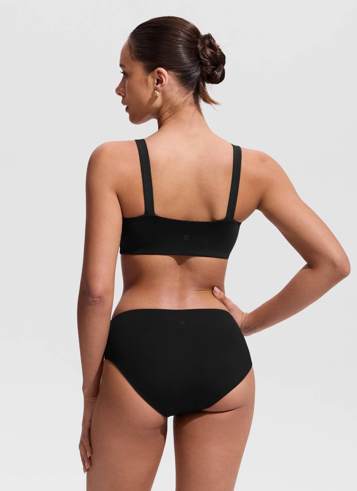 Square Neck Wide Flat Straps Bikini Top