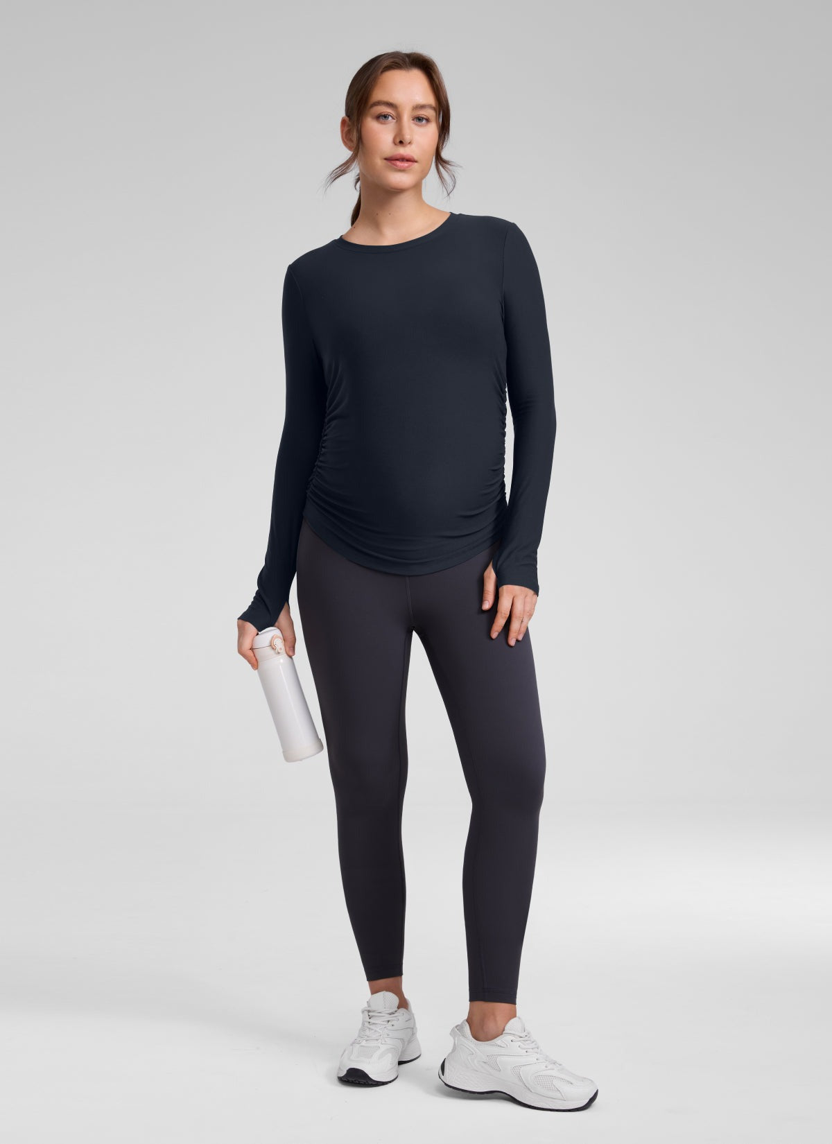 Cloudweight Maternity Ruched Long Sleeve
