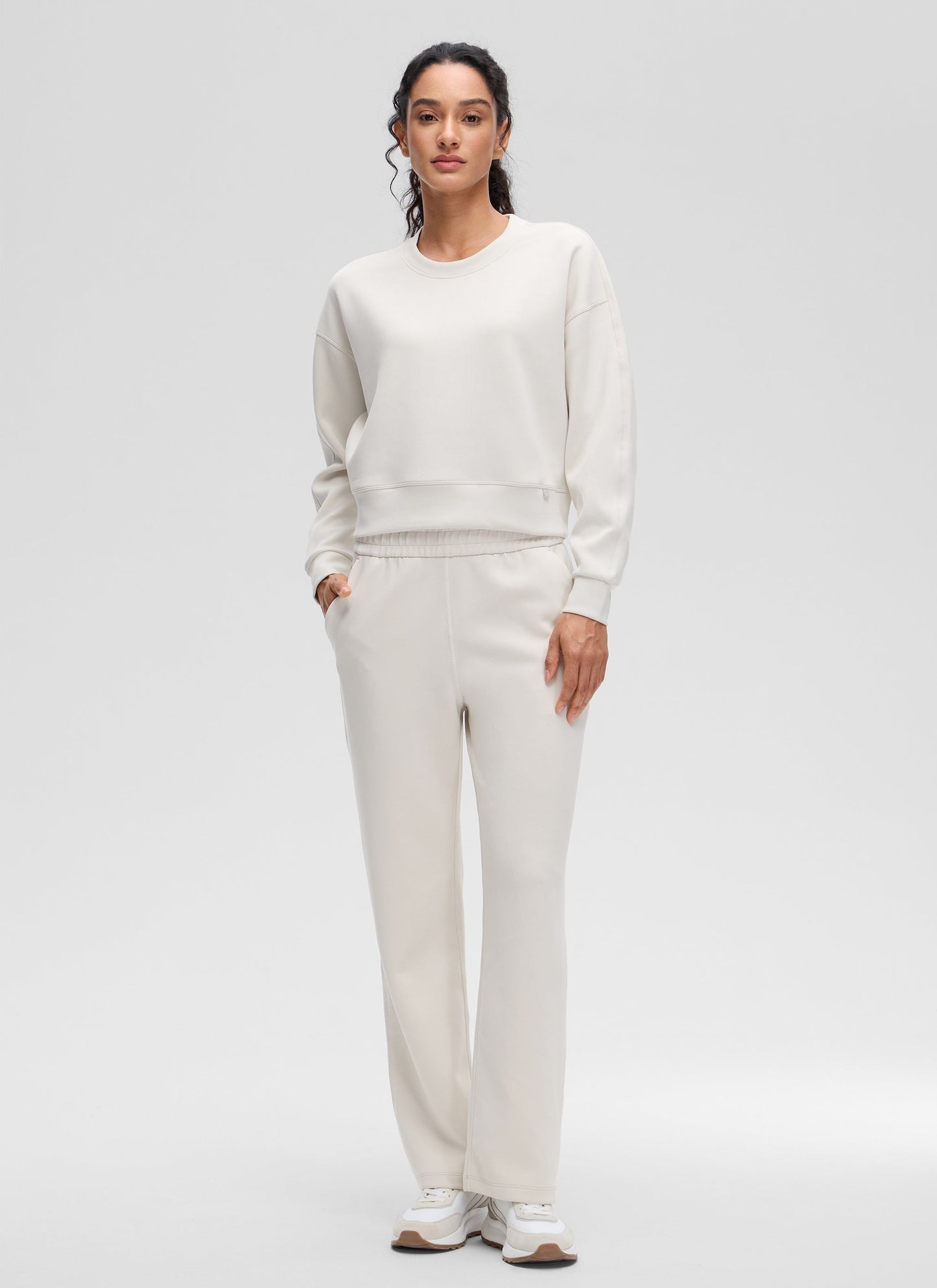 SoftAura Pullover Crewneck Sweatshirt