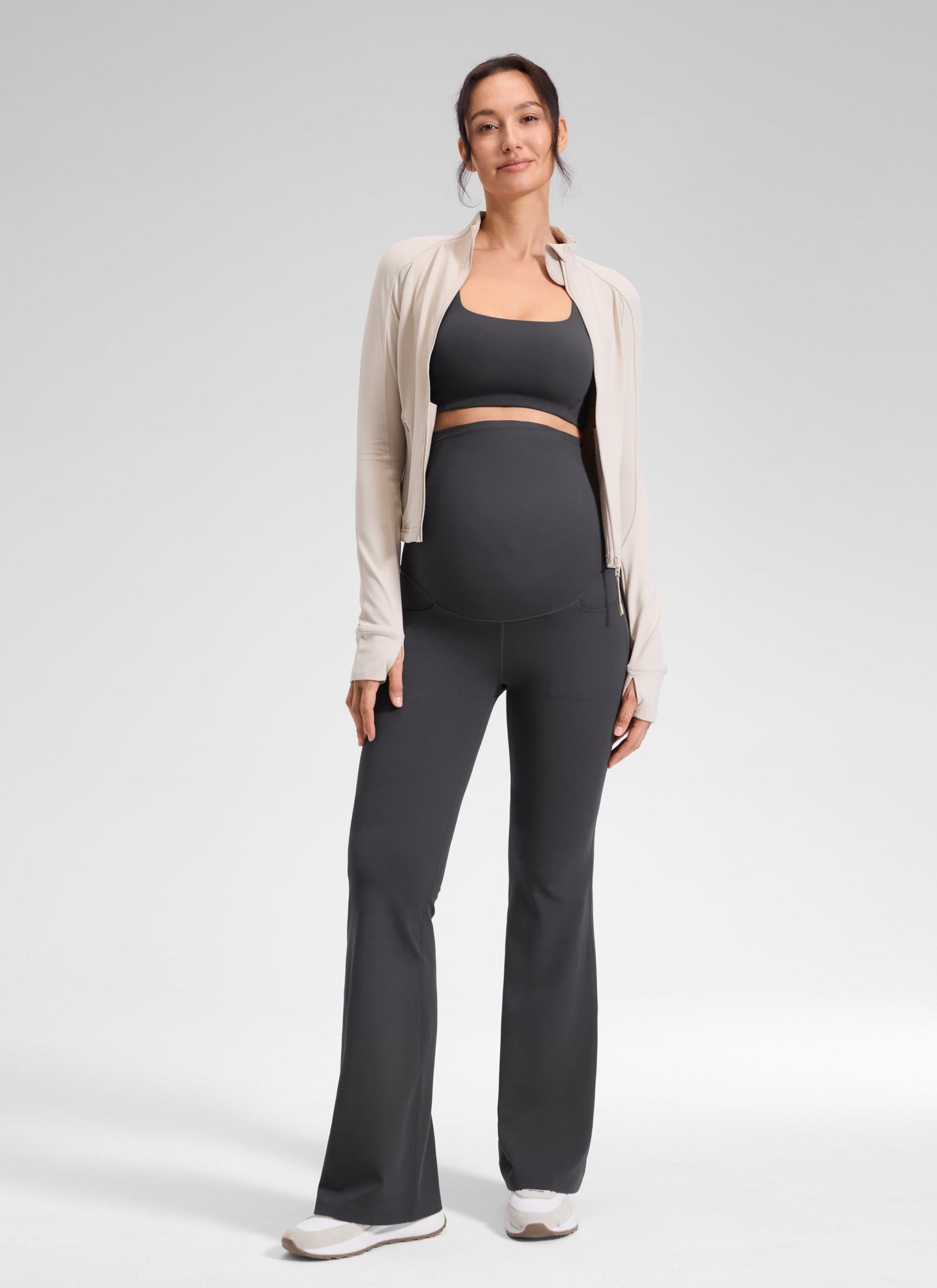 Butterluxe Maternity Flare Pocket Legging 33"