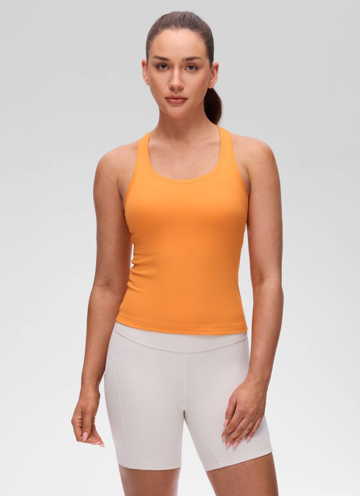 Butterluxe Racerback Waist Length Tank