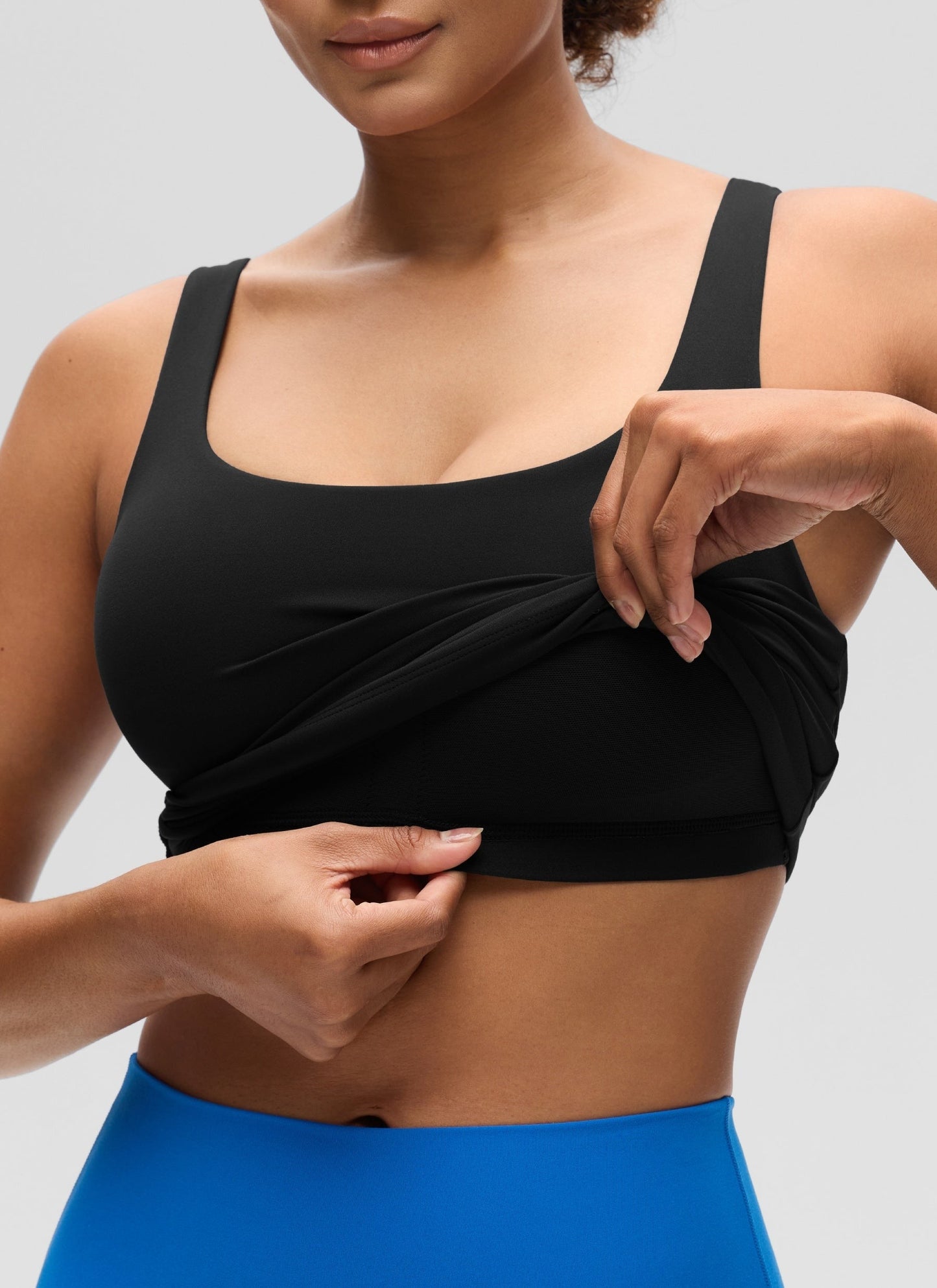 Butterluxe U Neck Built in Bra Tank