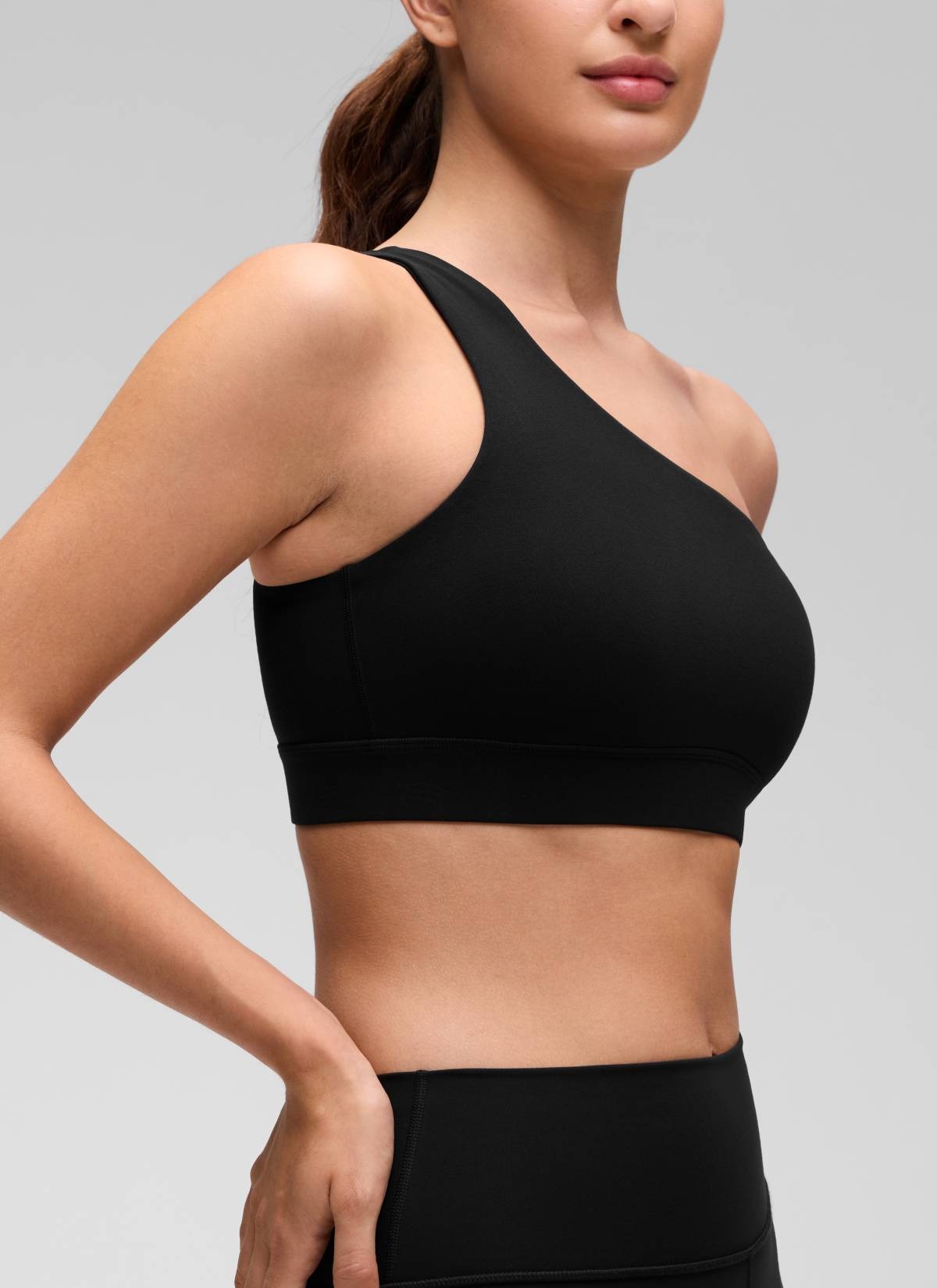 Butterluxe One Shoulder Sports Bra