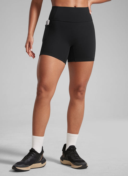 SecretsculptTM No Front Seam Pocket Shorts 5''