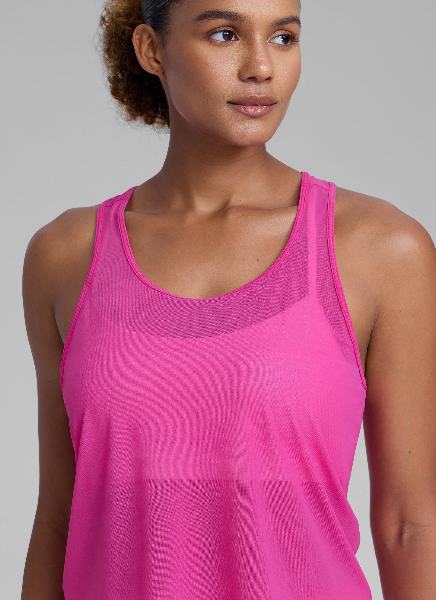 Mesh Relaxed Fit Workout Breathable Tank