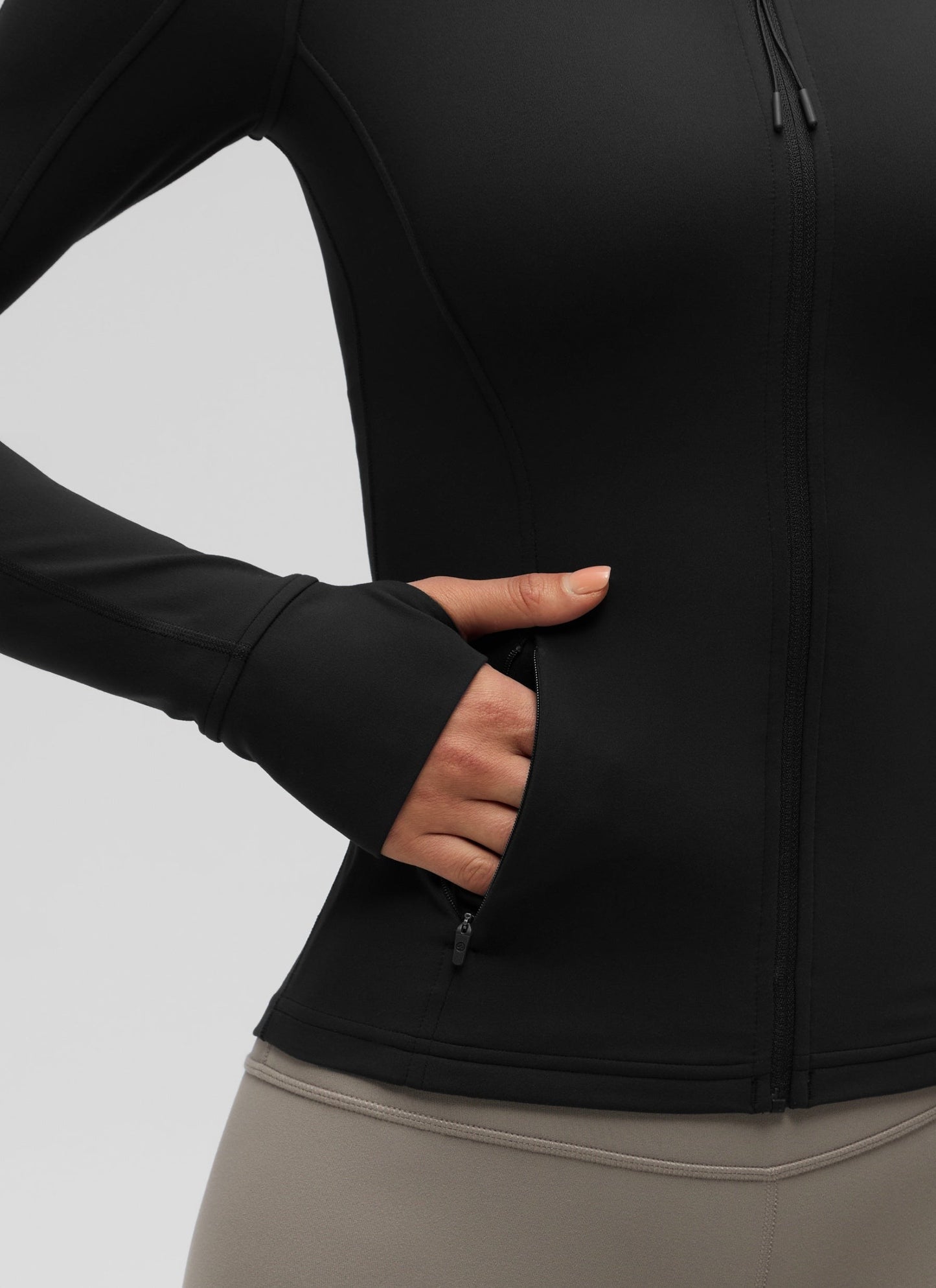 Butterluxe ThumbHole Full Zip Long Sleeve