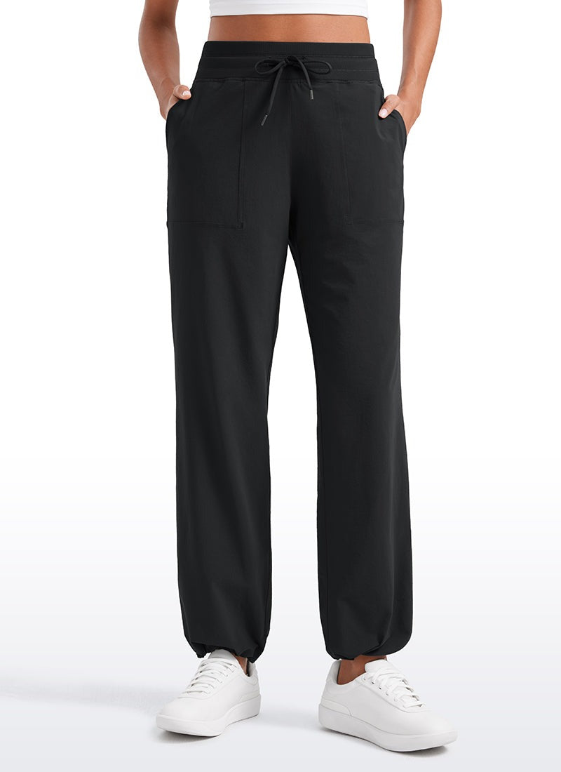 Strech Straight Leg High Rise Pant 30''
