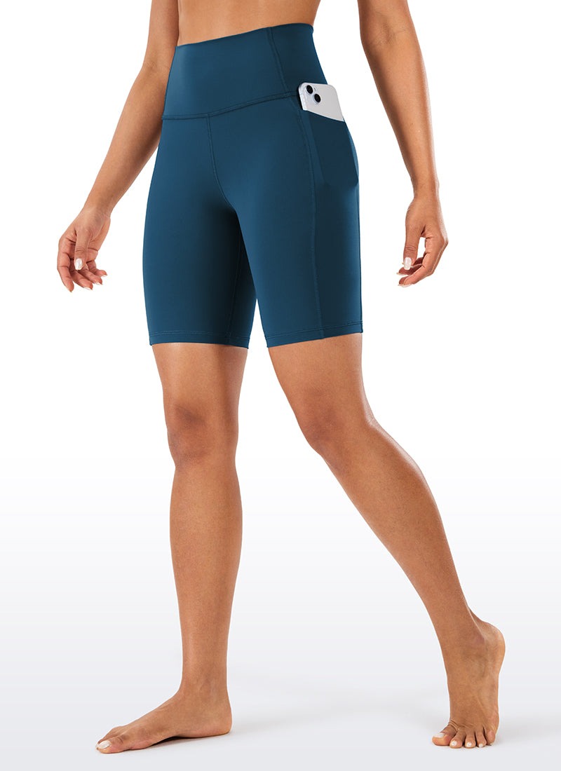 Nakedfeel Pocket Yoga Shorts 8''
