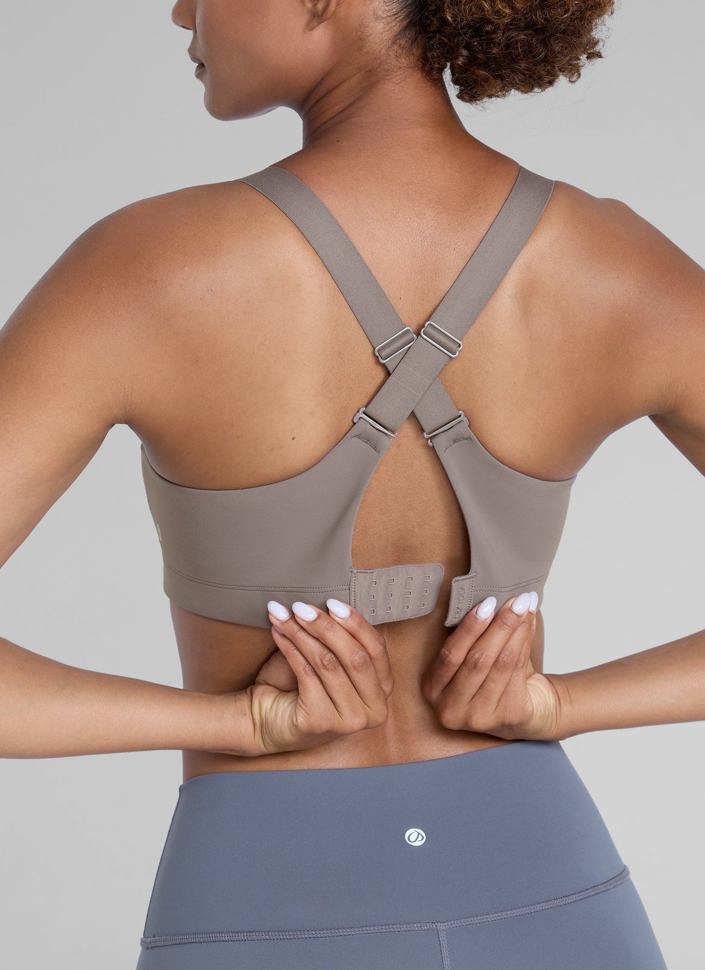 Zip Front High Impact Sports Bra