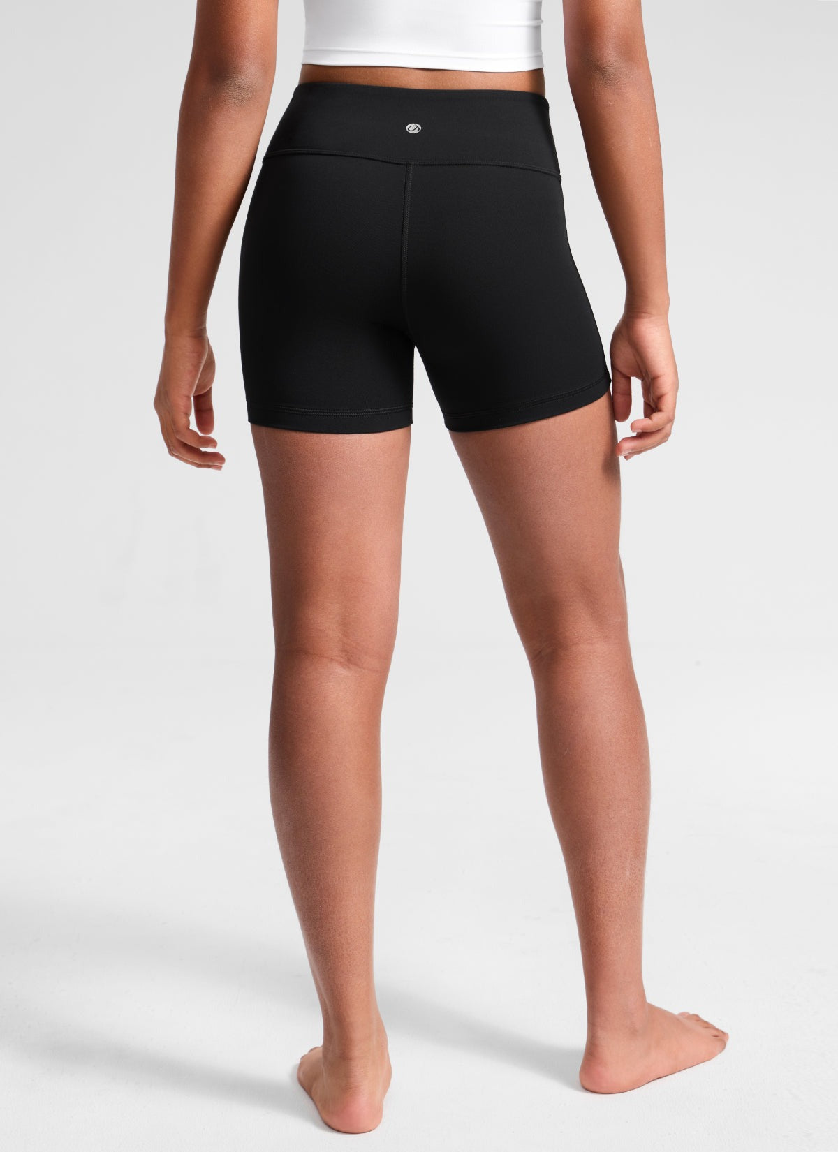 Girls Butterluxe No Front Seam Biker Shorts