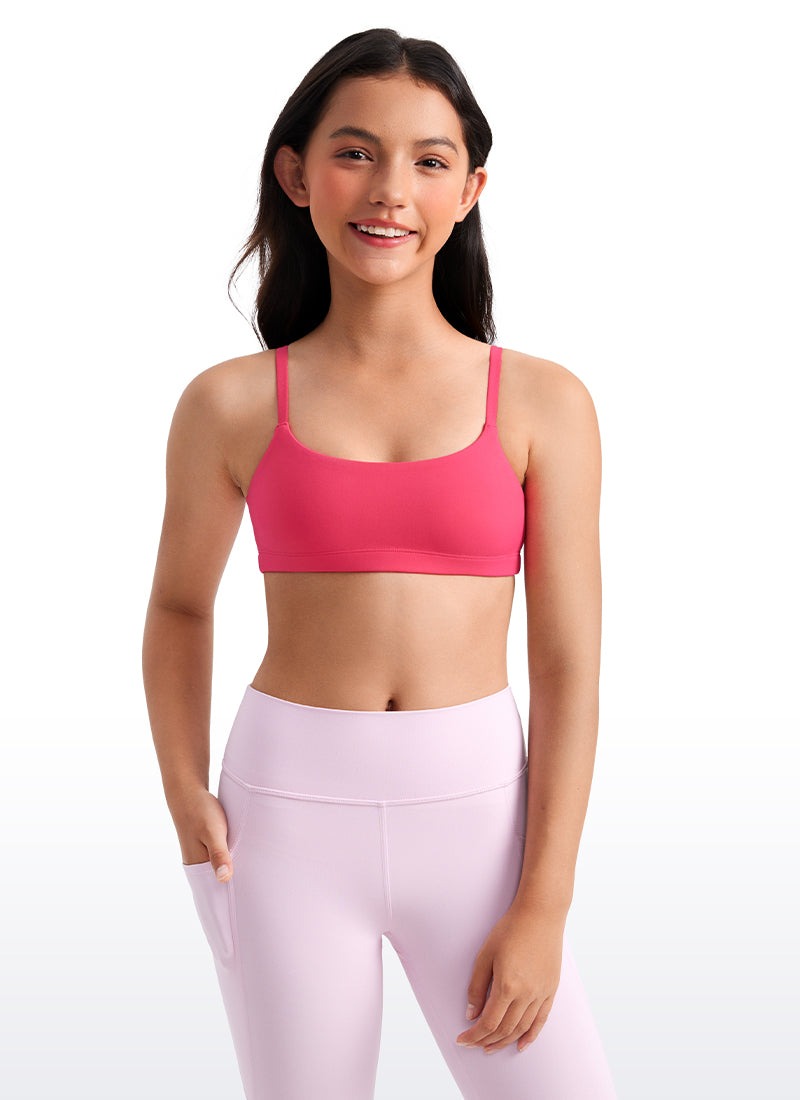 Butterluxe Girls Adjustable Spaghetti Strap Bra