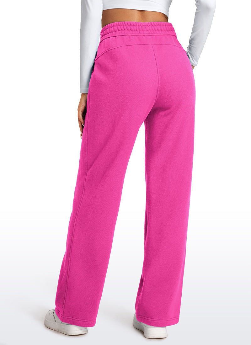 Fleece Lined Straight Leg Sweatpant 30''