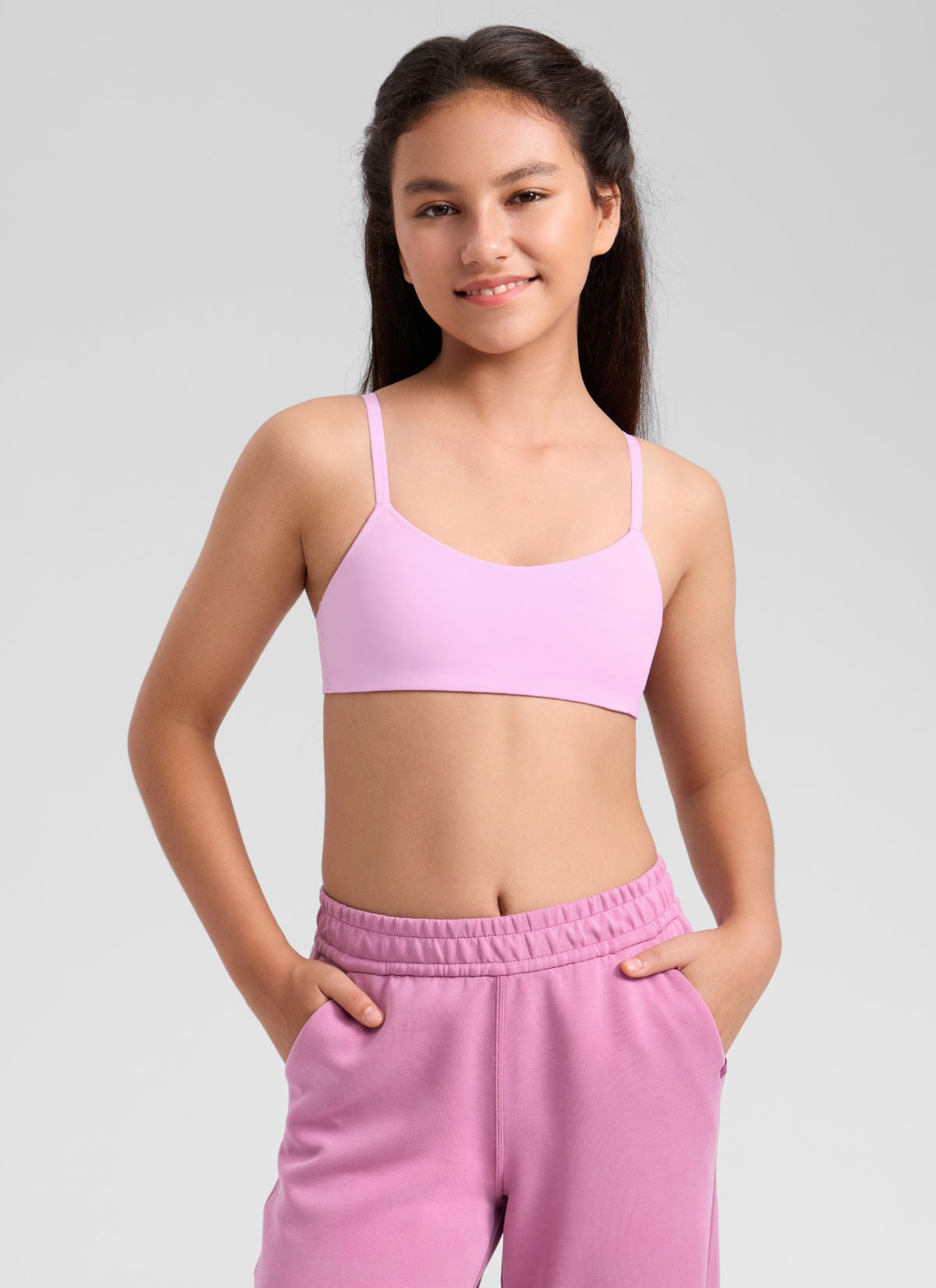 Girls Softhold Mold Adjustable Strap Bra