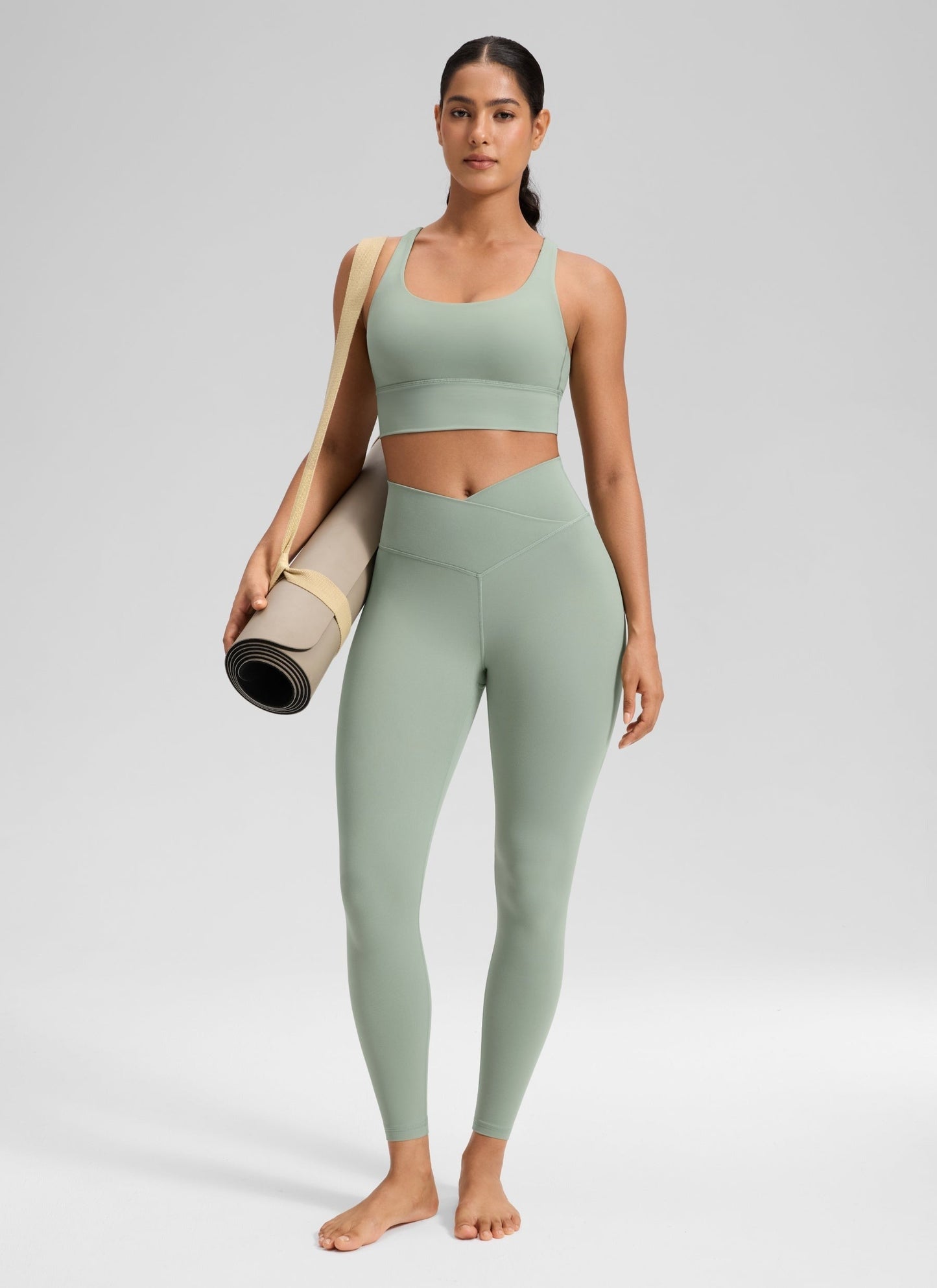 Butterluxe V Cross Waist Legging 25''