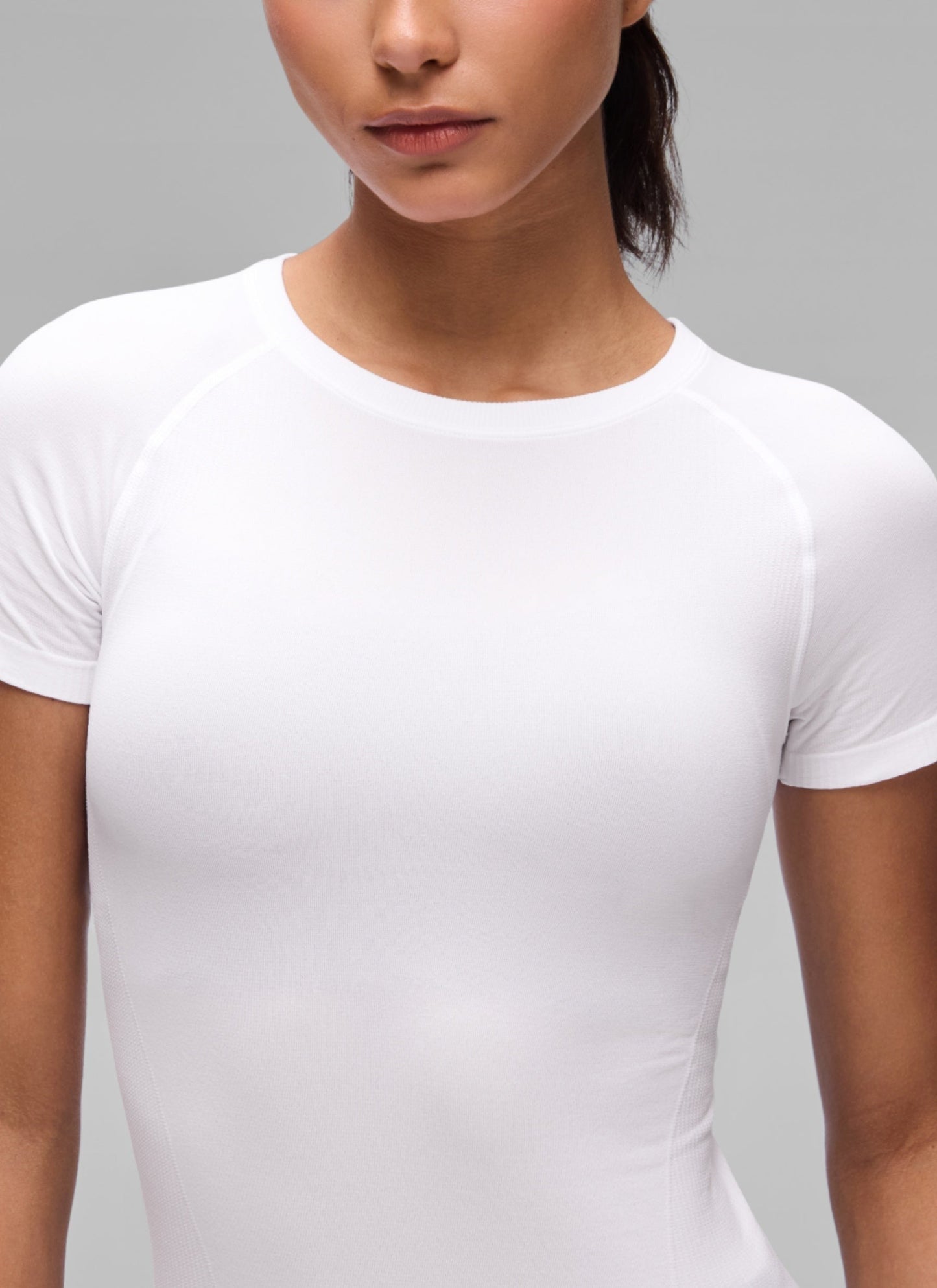 Seamless Crewneck Workout Short Sleeve