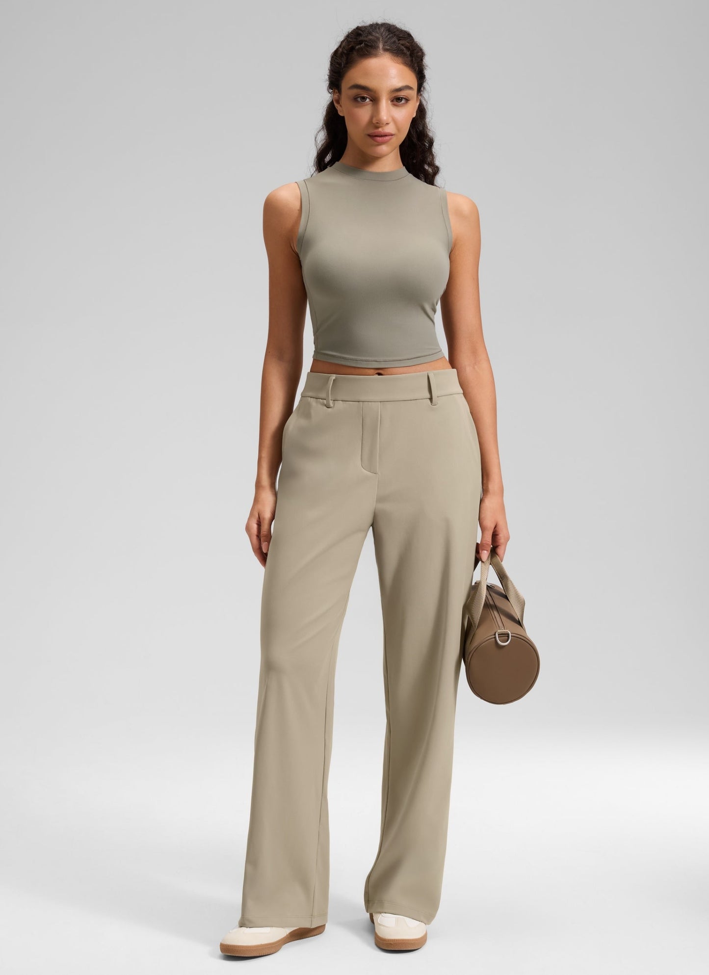 Walk the City Belt Loops Straight Leg Pant 30"