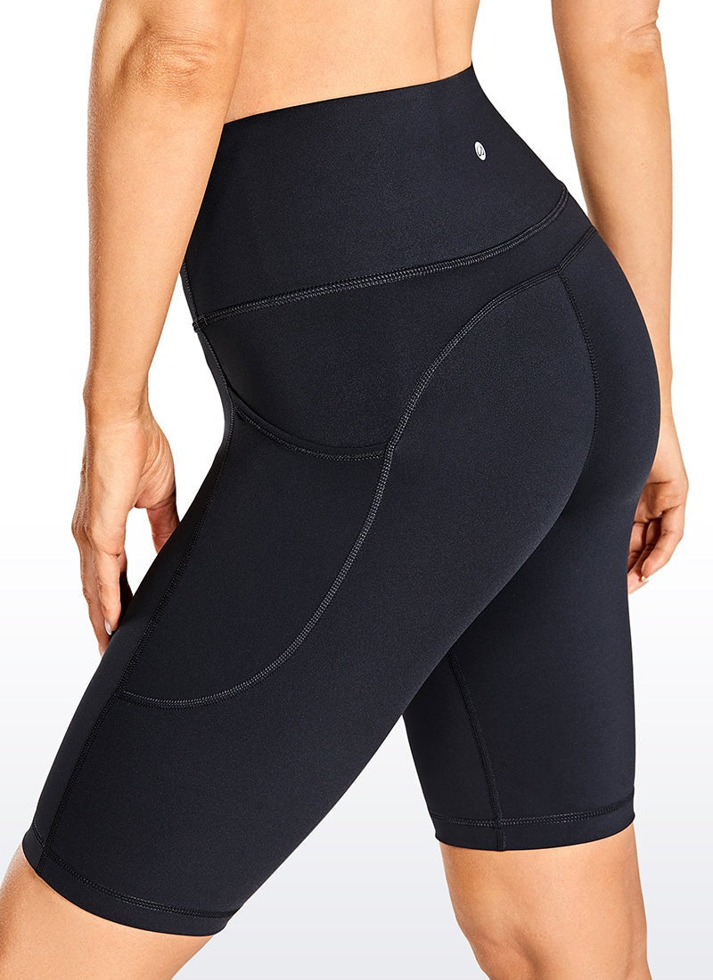 Nakedfeel Pocket Yoga Shorts 10''