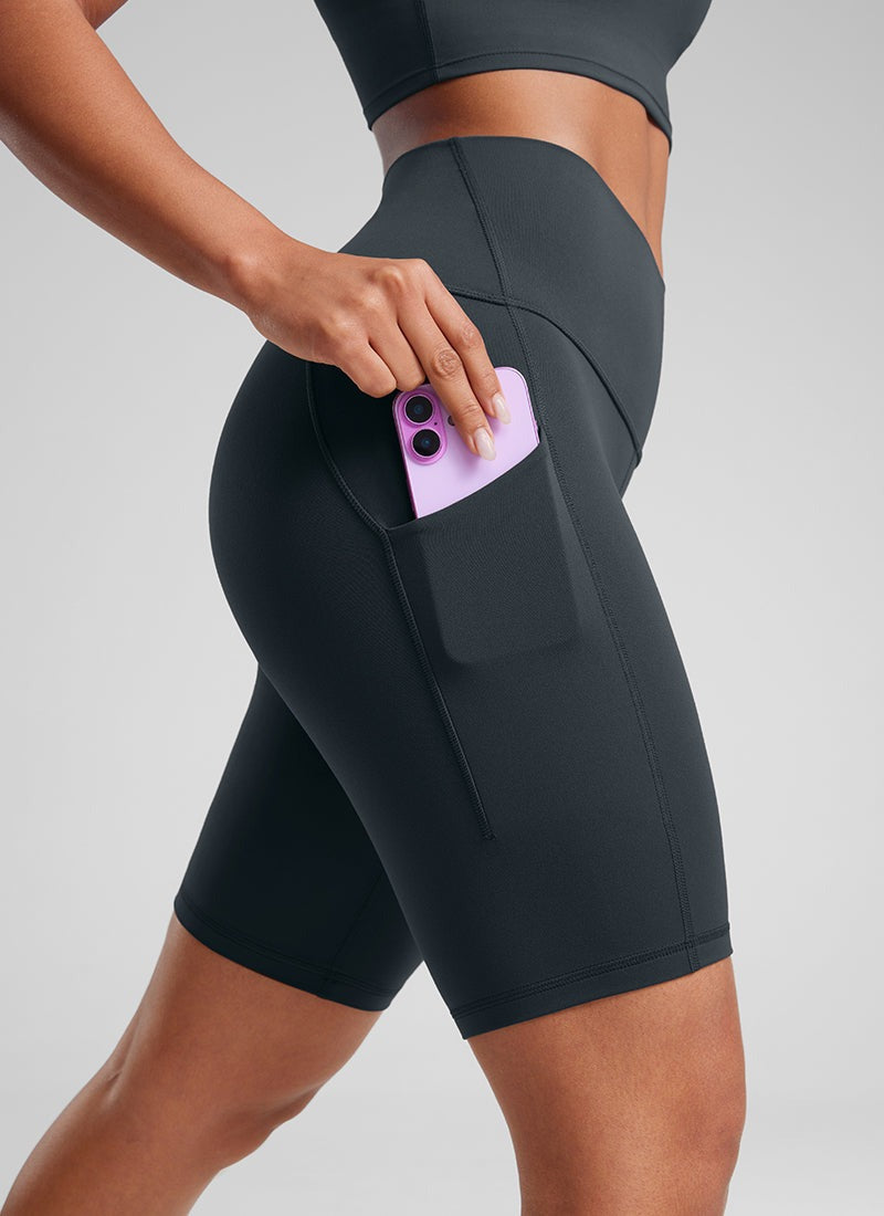 Butterluxe Pocket Yoga Shorts 8''