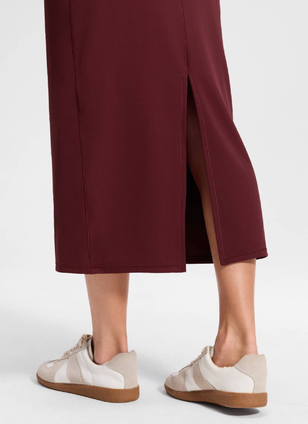 Butterlift® High Rise Back Slit Maxi Pencil Skirt