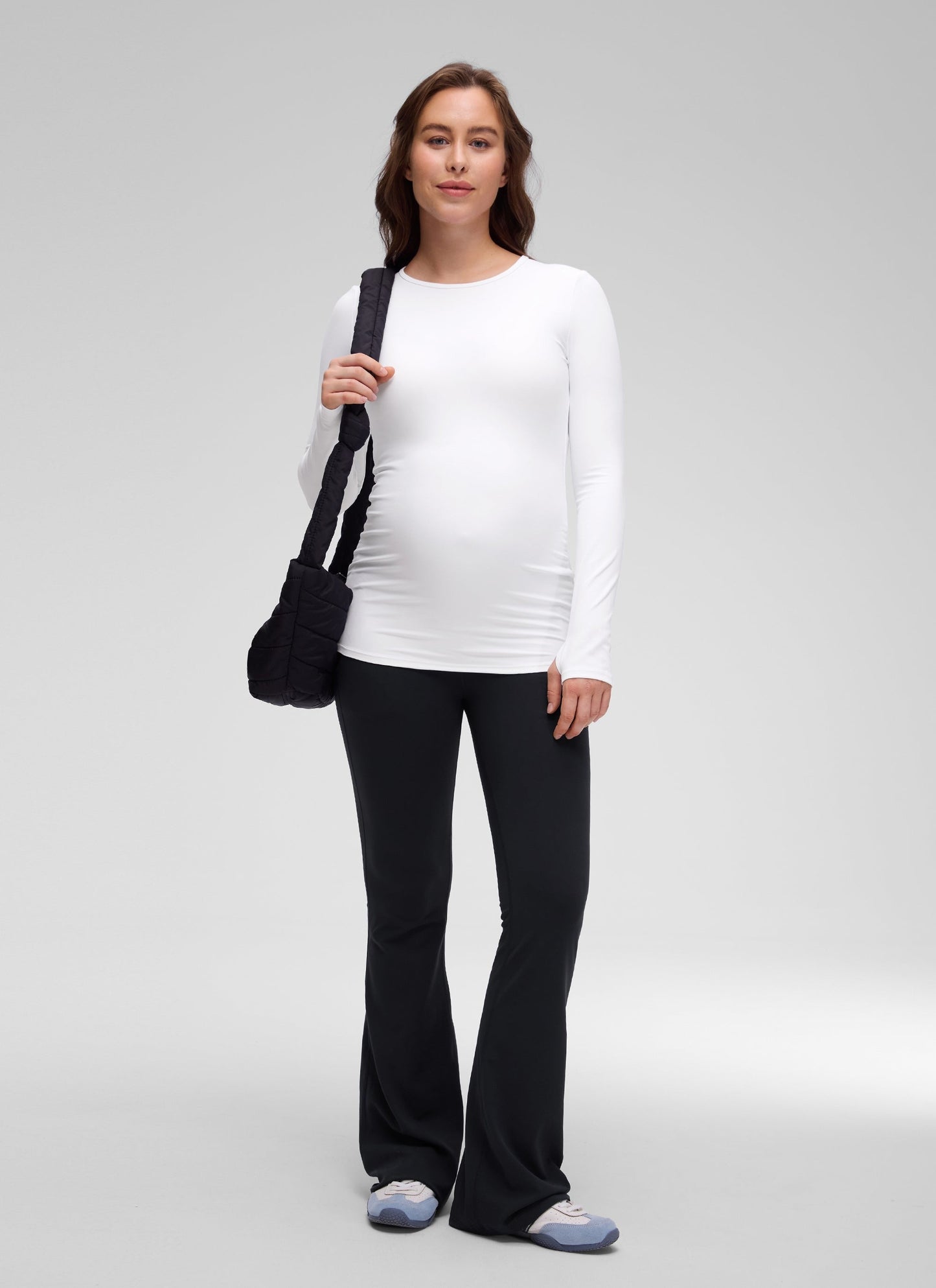 Butterluxe Maternity Crewneck Long Sleeve