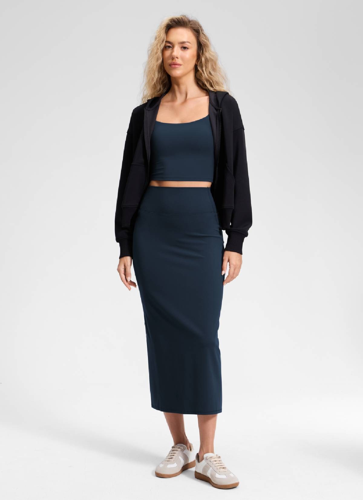 Butterlift® High Rise Back Slit Maxi Pencil Skirt