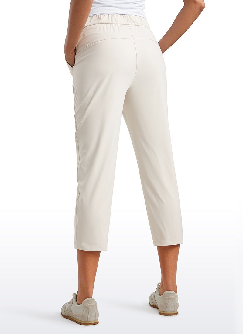 Stretch Cropped Pocket Pant 23''