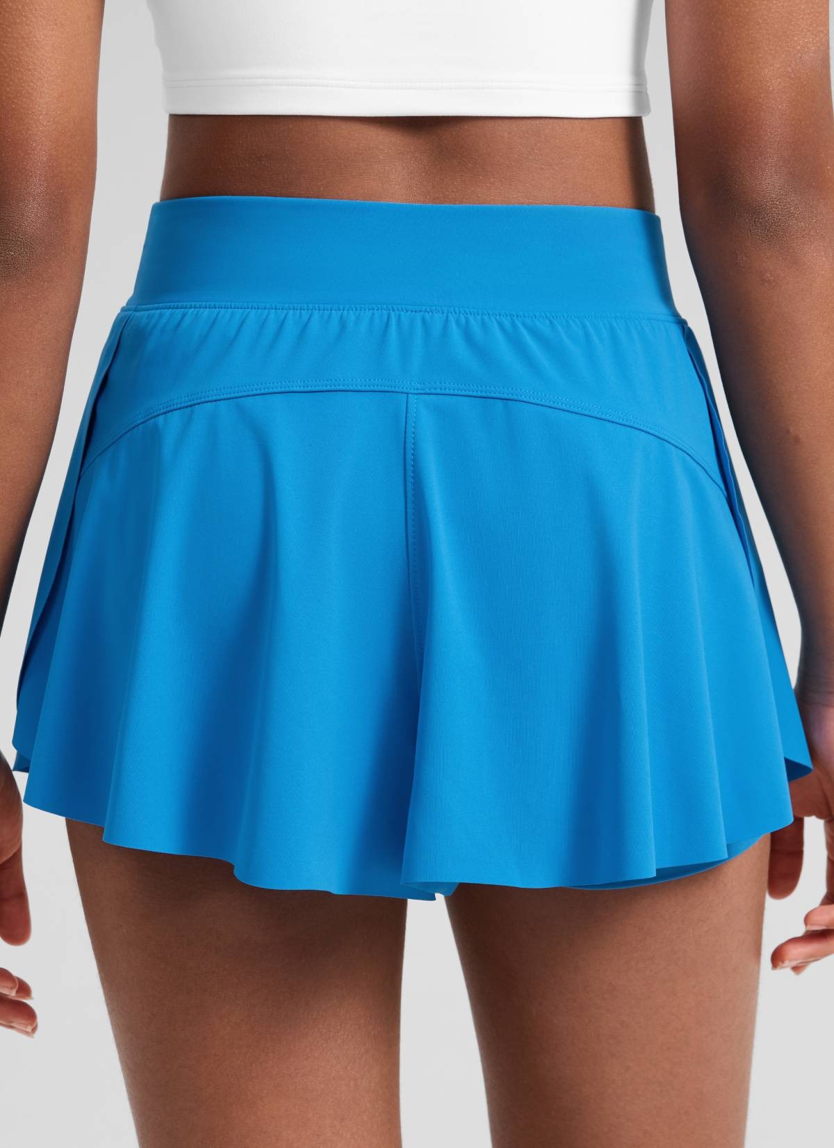 Girls High Rise 2 in 1 Flowy Sport Shorts 2.5''