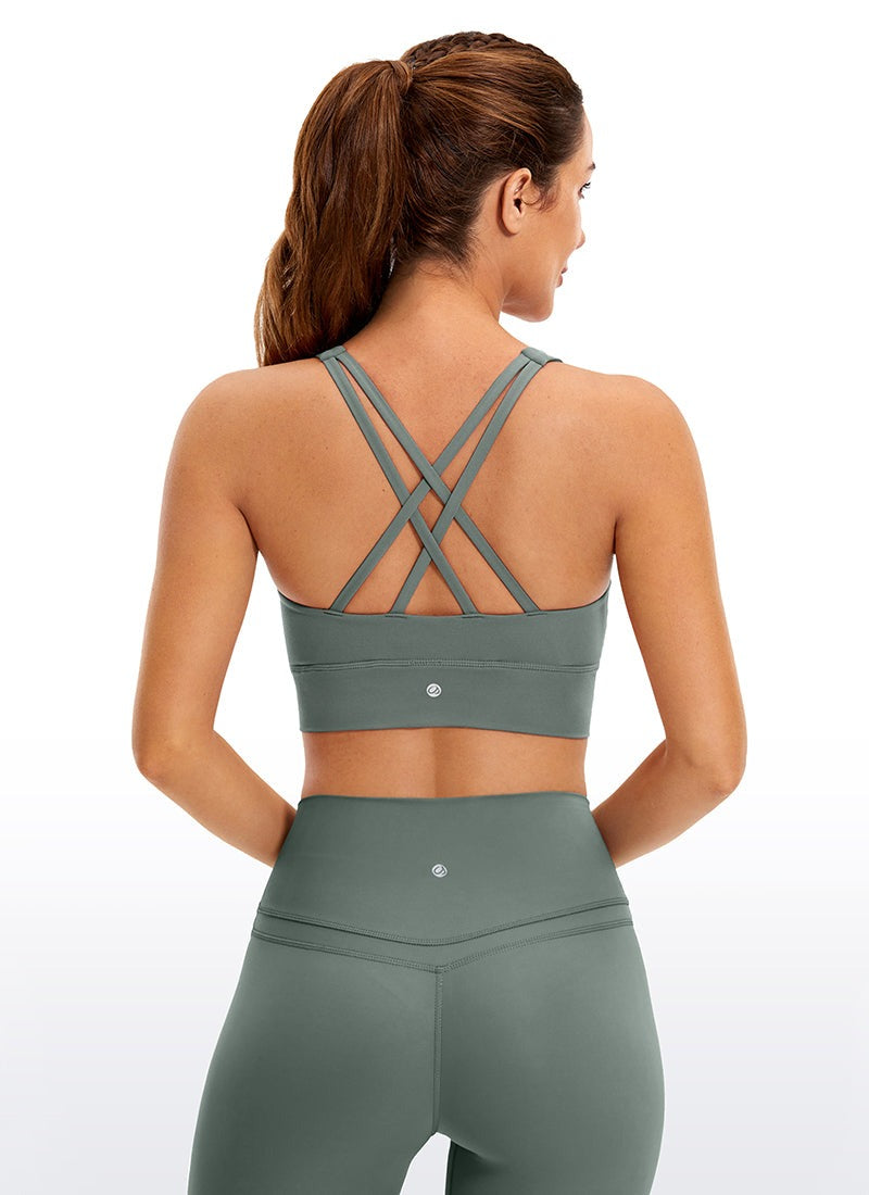 Butterluxe High Neck Strappy back Bra