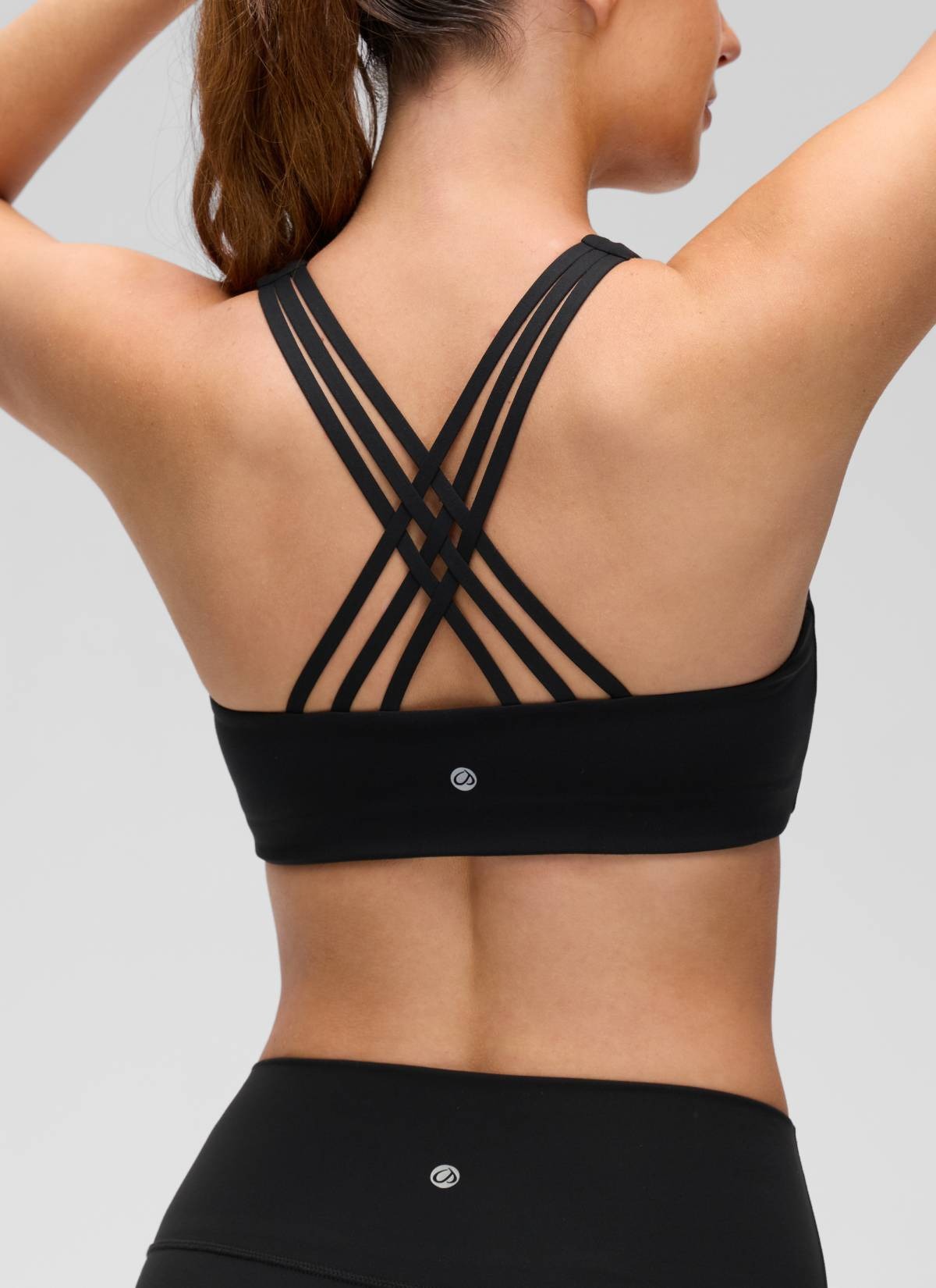 Butterluxe V Neck Strappy Sports Bra