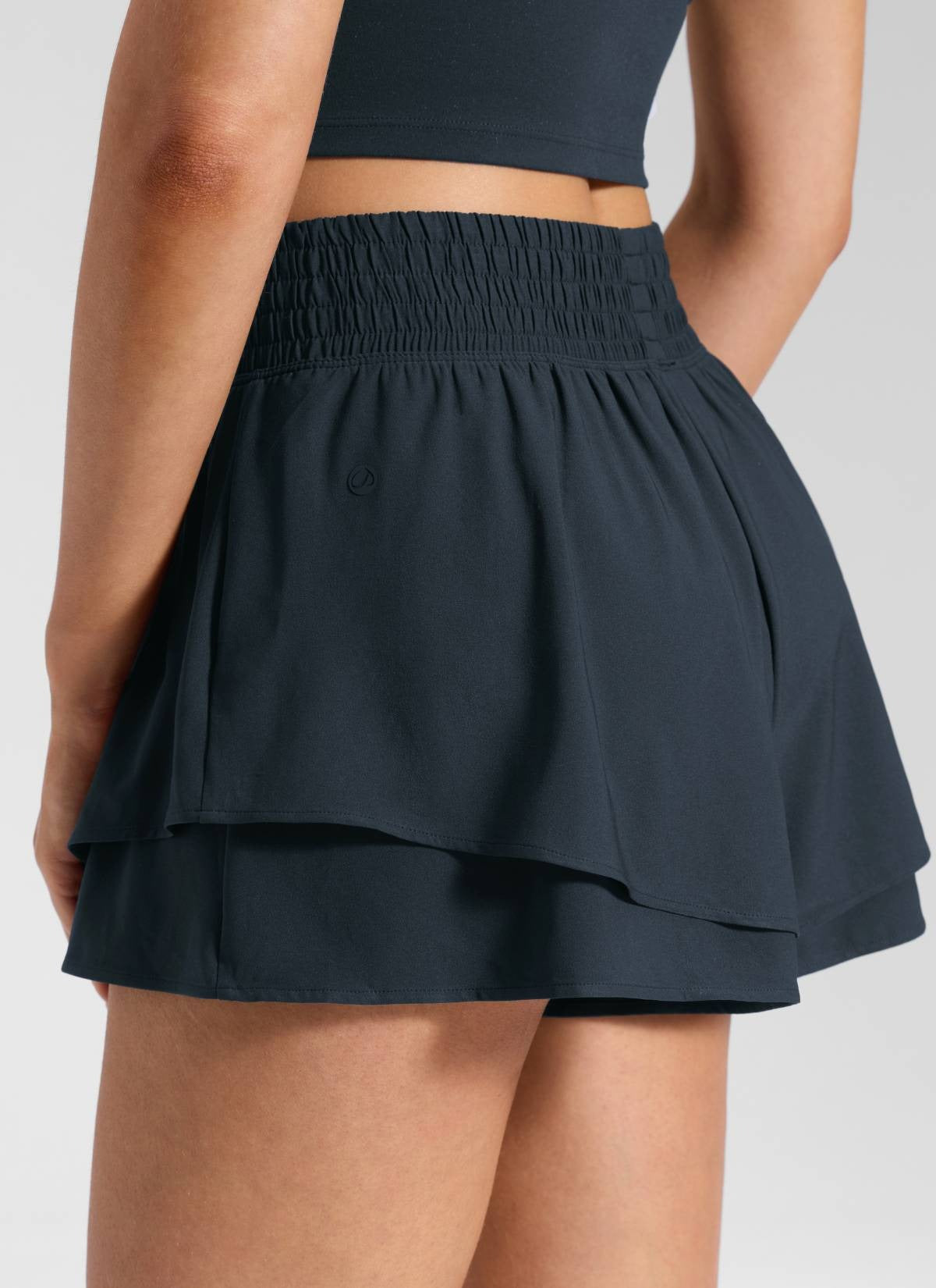 Feathery-Fit Drapey Flowy Shorts 2.5"