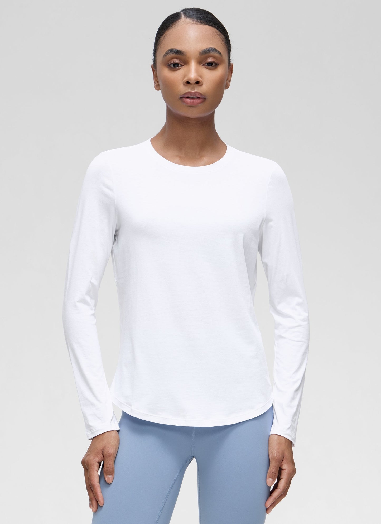 Pima Cotton Workout Long Sleeve