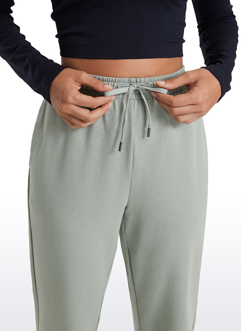 Cotton Fleece Pocket Sweatpant 28"