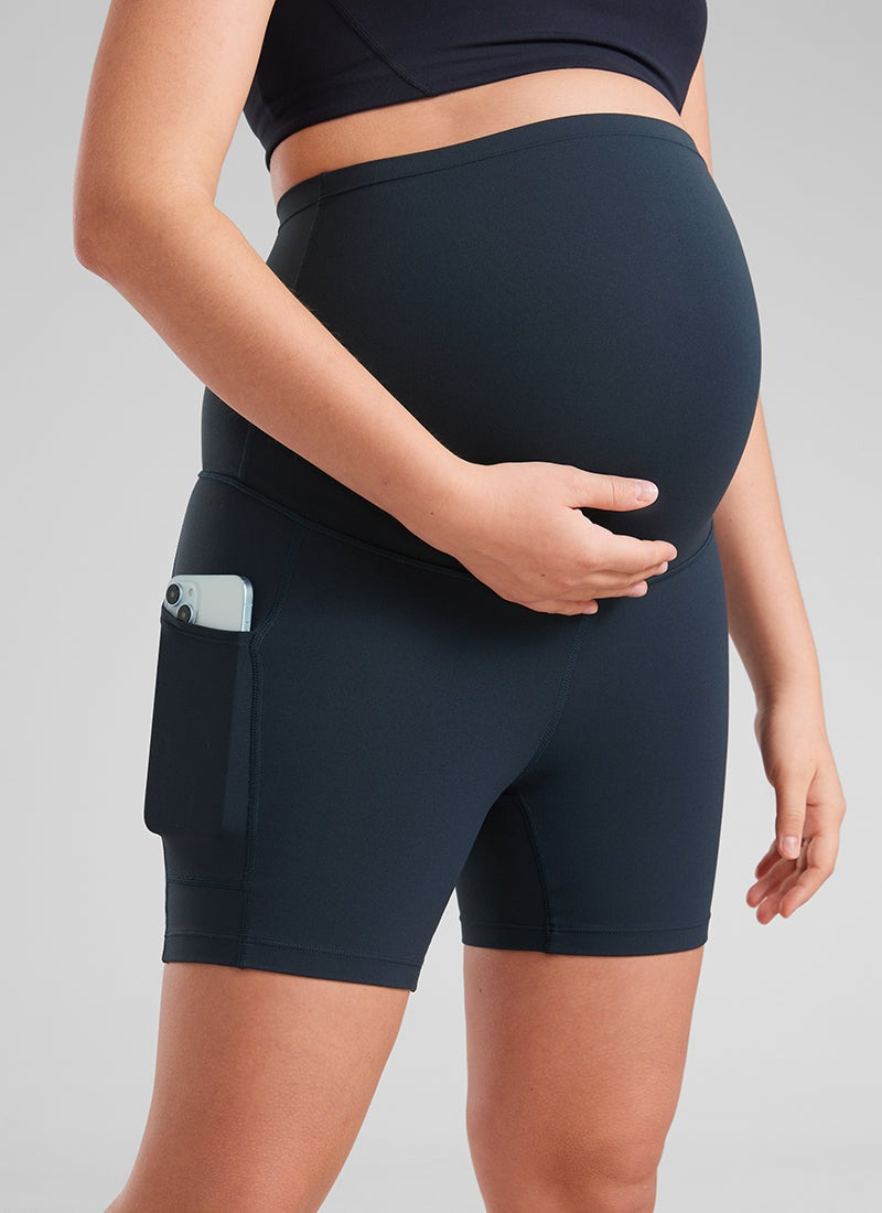 Butterluxe Maternity Pocket Shorts 5''