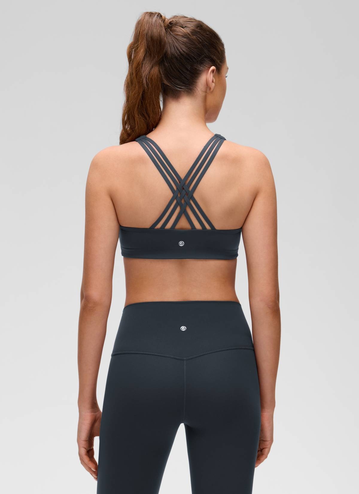 Butterluxe V Neck Strappy Sports Bra