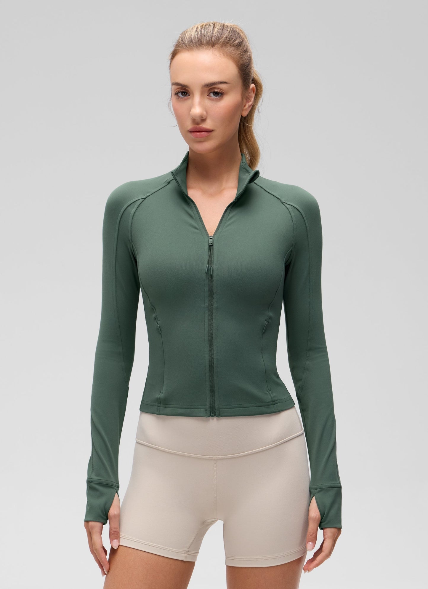 Butterluxe Waist Length Full Zip Jacket