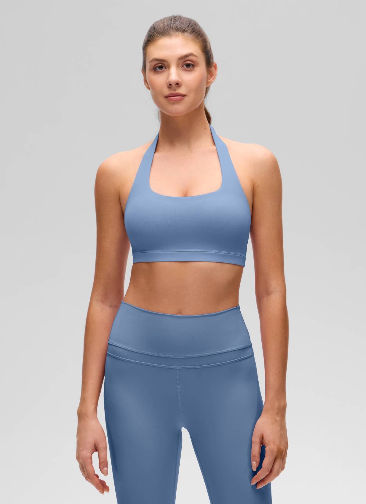 Butterluxe Scoop Neck Open Back Sports Bra
