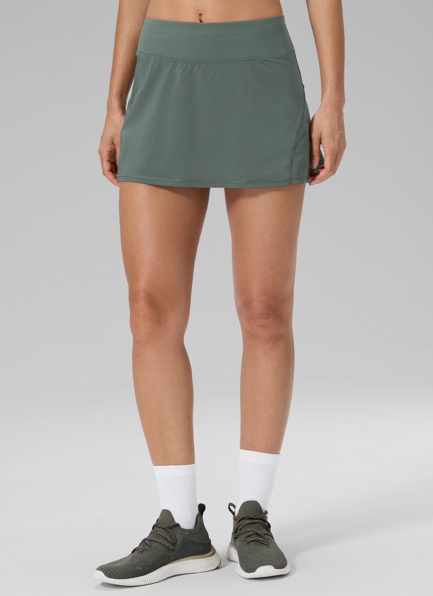 Feathery-Fit Mid Rise Tennis Skirt 13''