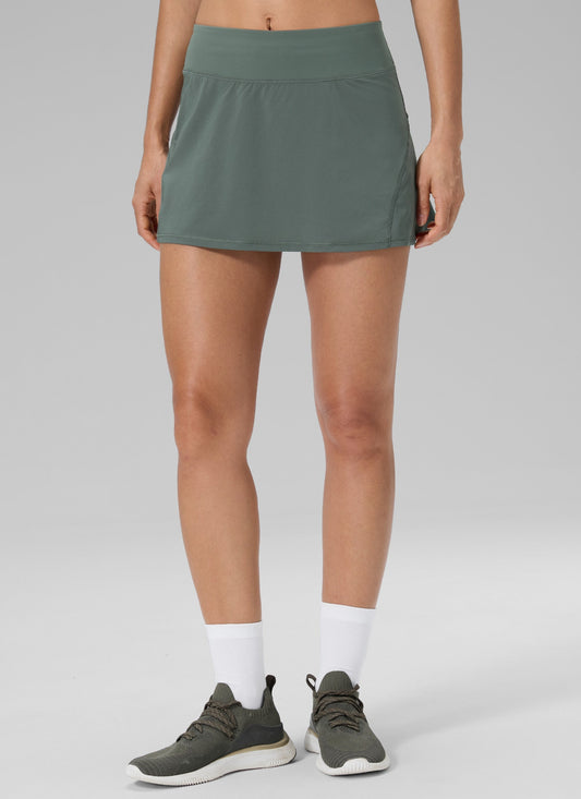 Feathery-Fit Mid Rise Tennis Skirt 13''