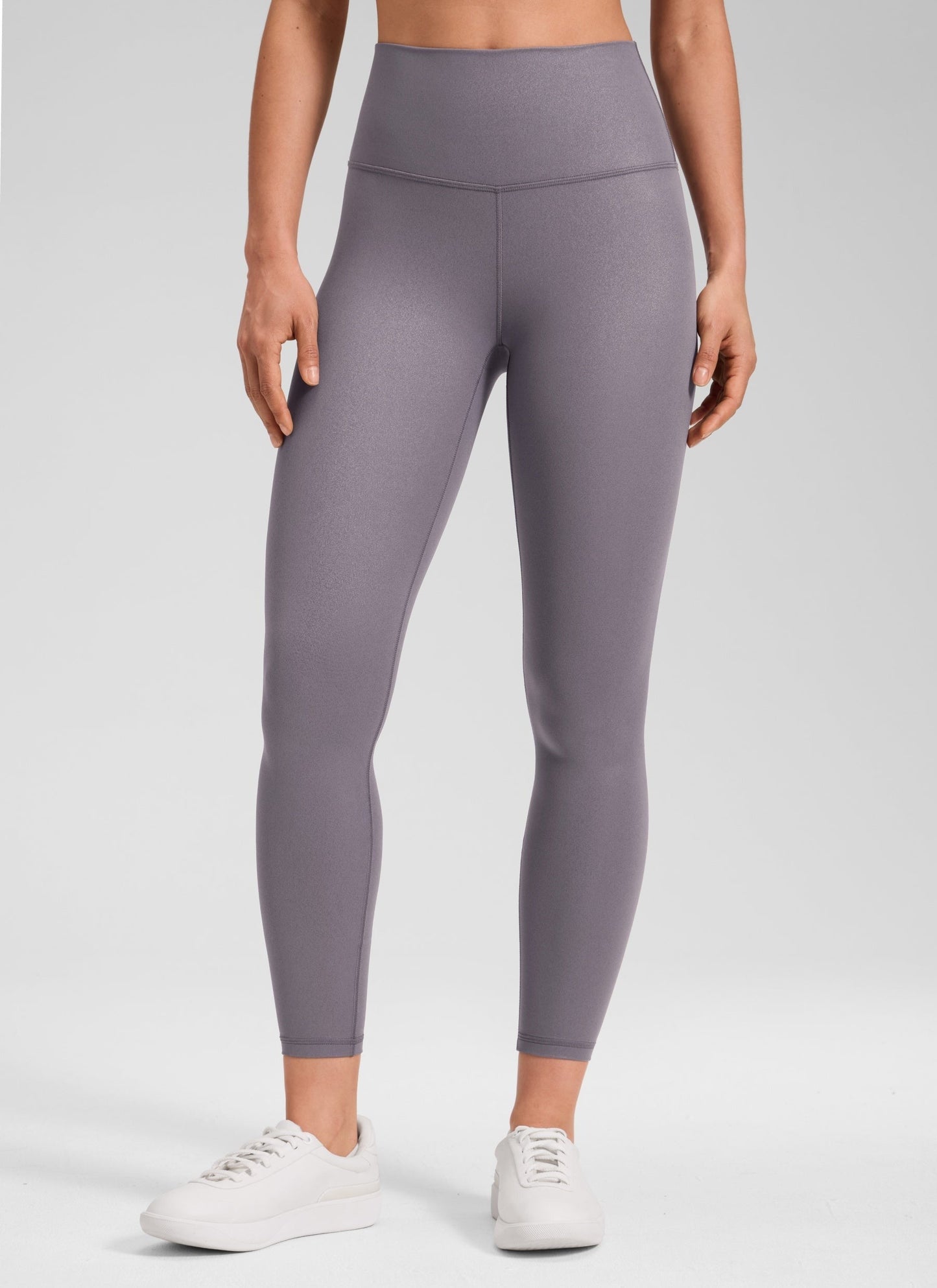 Matte Faux Leather Legging 25''