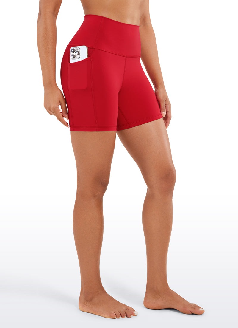 Nakedfeel Pocket Yoga Shorts 5''
