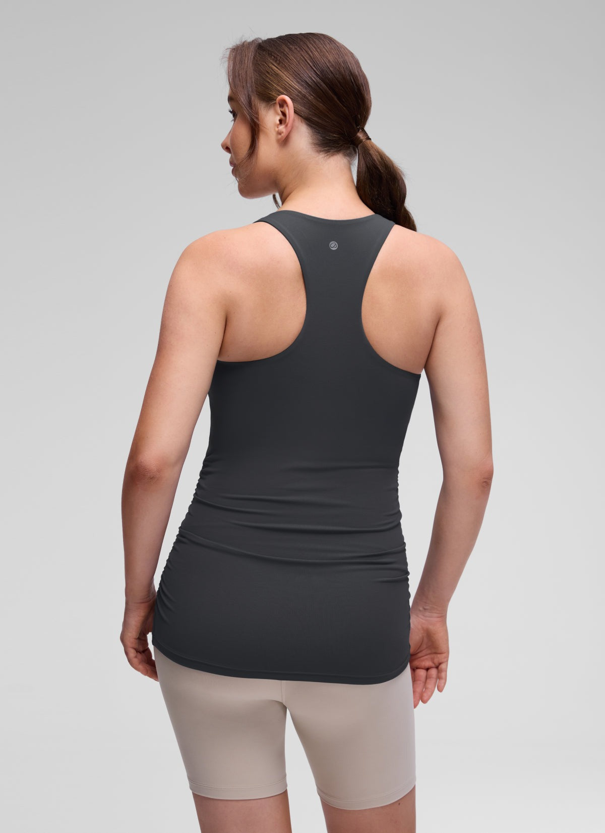 Butterluxe Maternity Built in Bra Ruched Tank