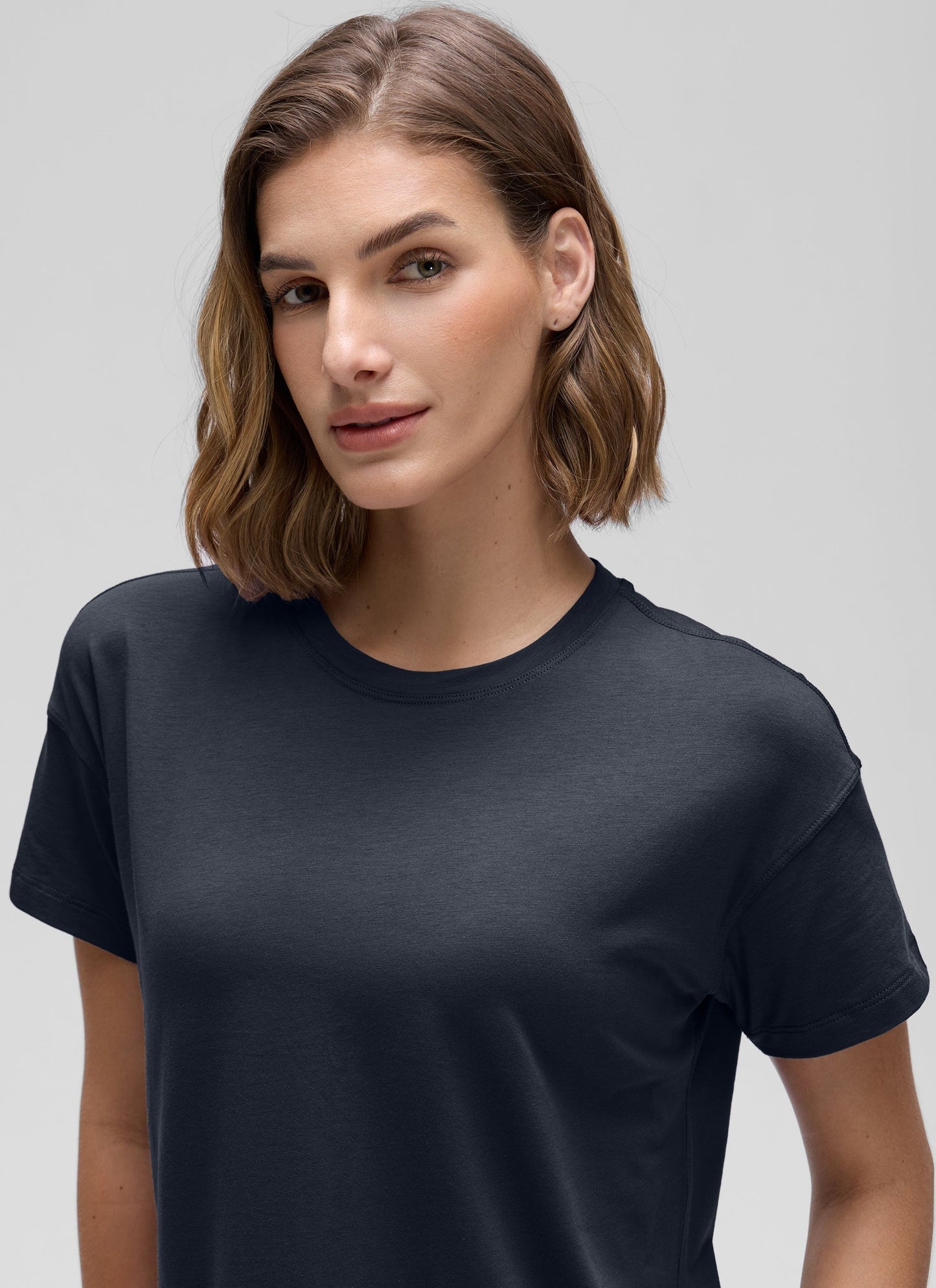 Pima Cotton Loose Fit Short Sleeve