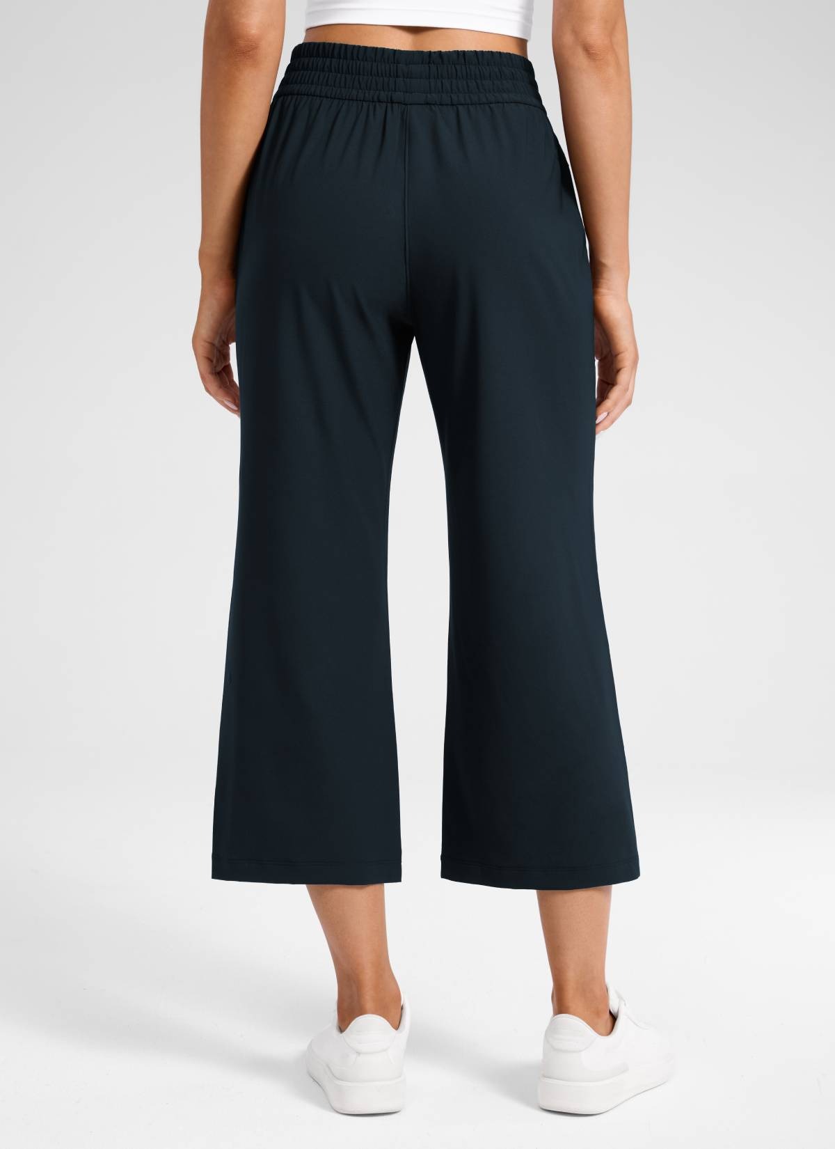 Feathery-Fit Drapey High Rise Flare Pant 23"