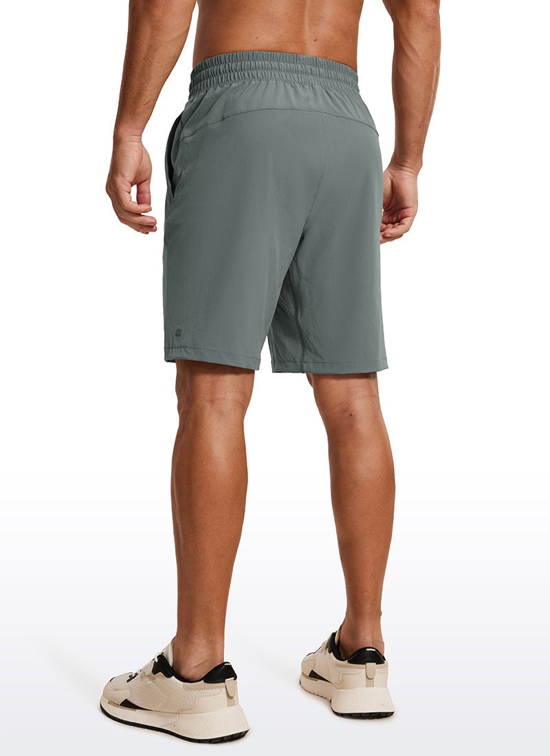 Feathery-Fit Linerless Athletic Shorts 9''