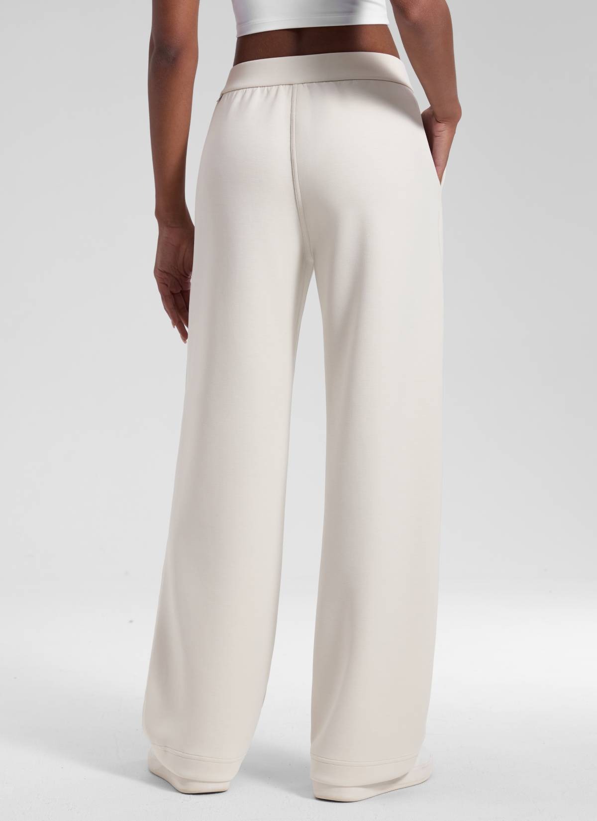 SoftAura Pintuck Straight Leg Sweatpant 30"