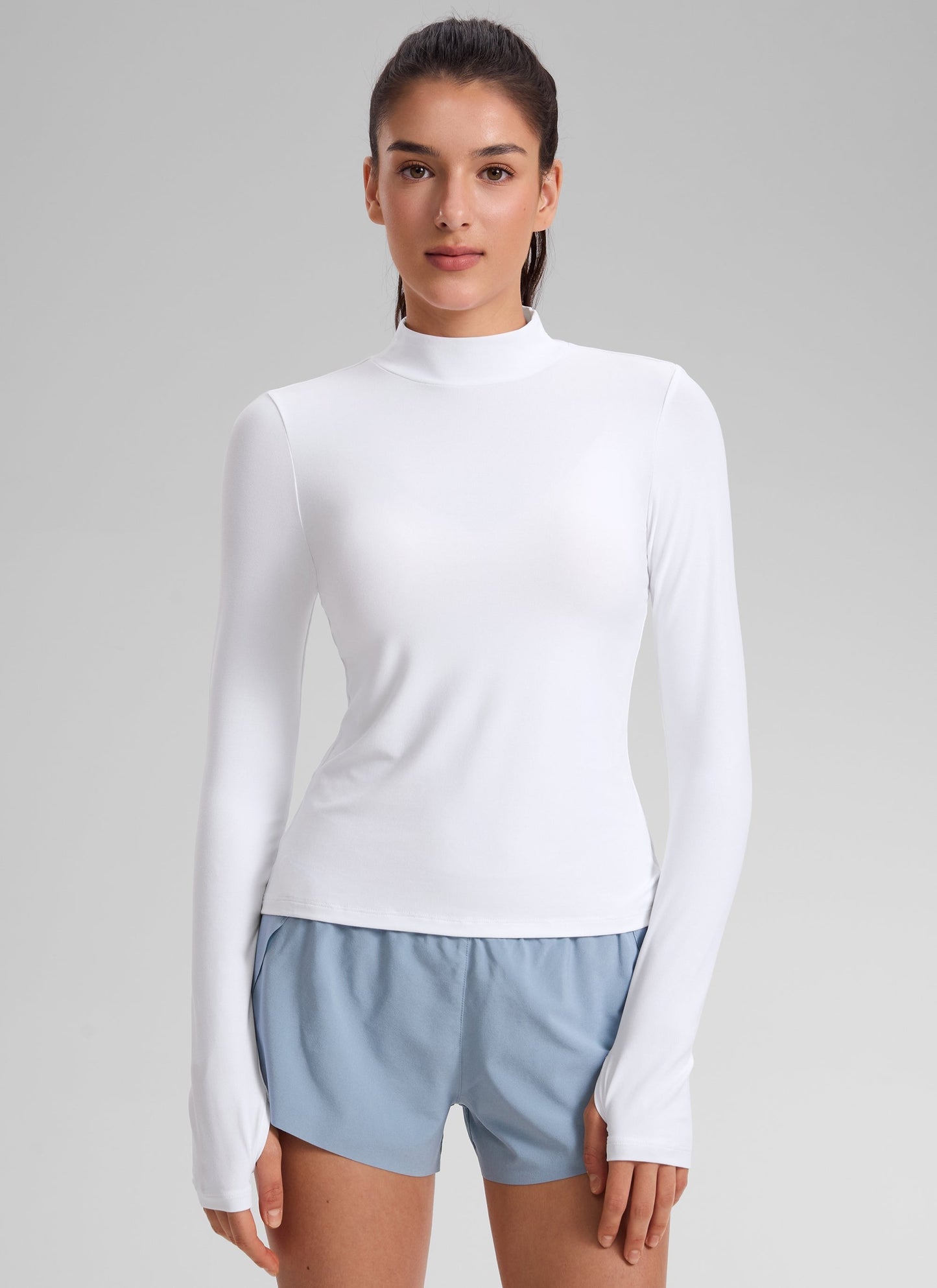 Cloudweight Mock Neck Long Sleeve